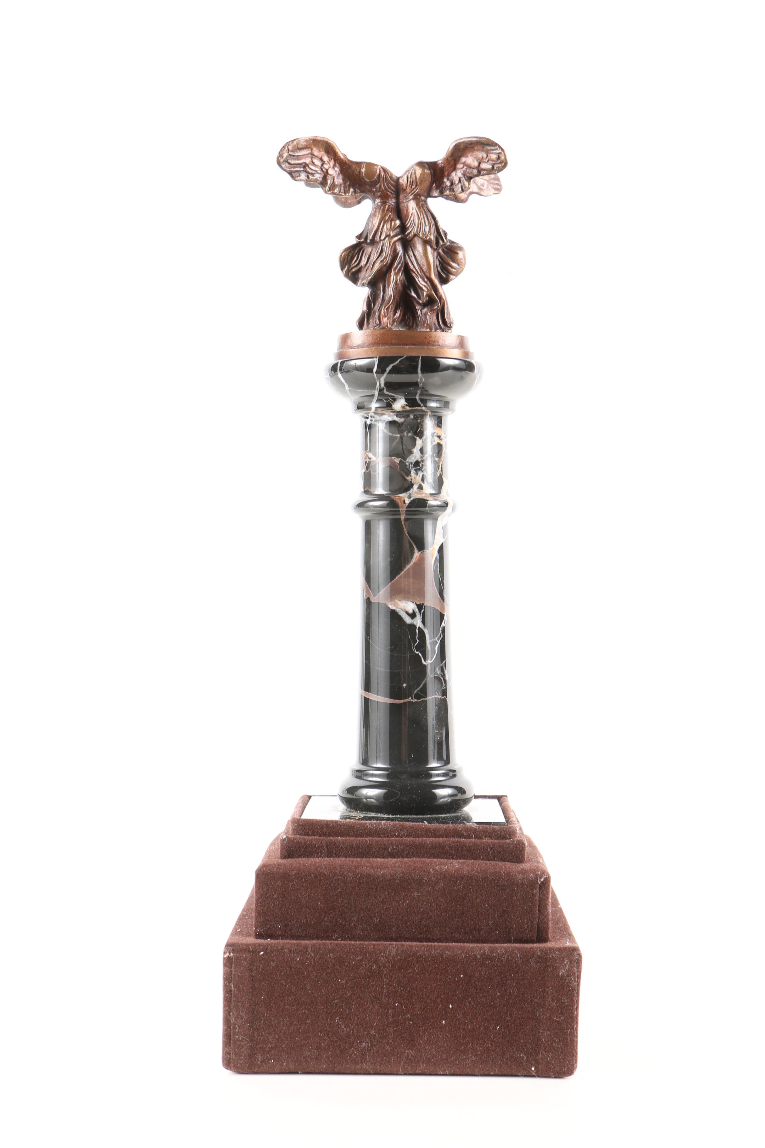 Bronze Sculpture After Salvador Dali "Double Nike de Samothrace"