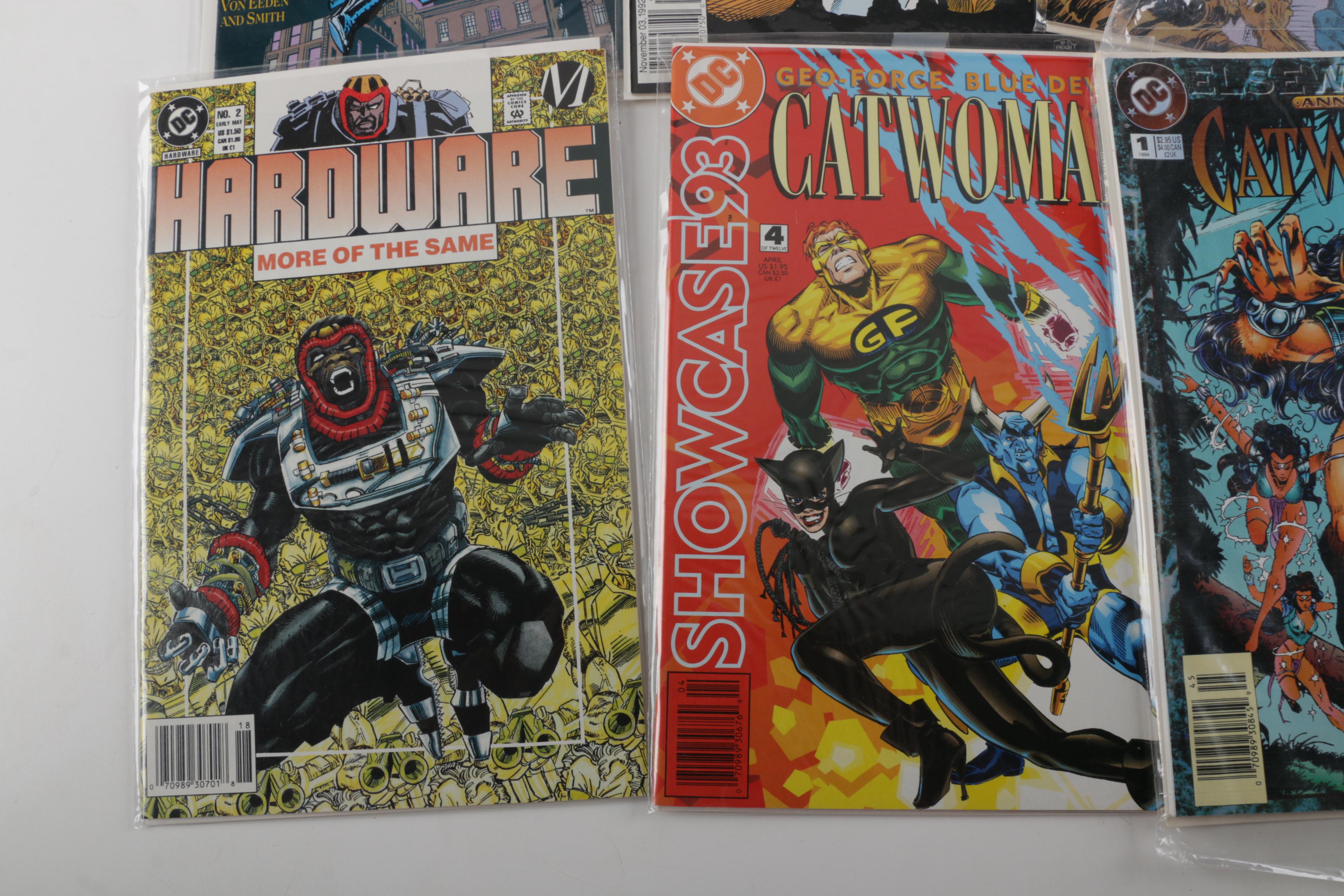 Ten Modern Age Comic Books Including "Green Lantern" and "Daredevil"