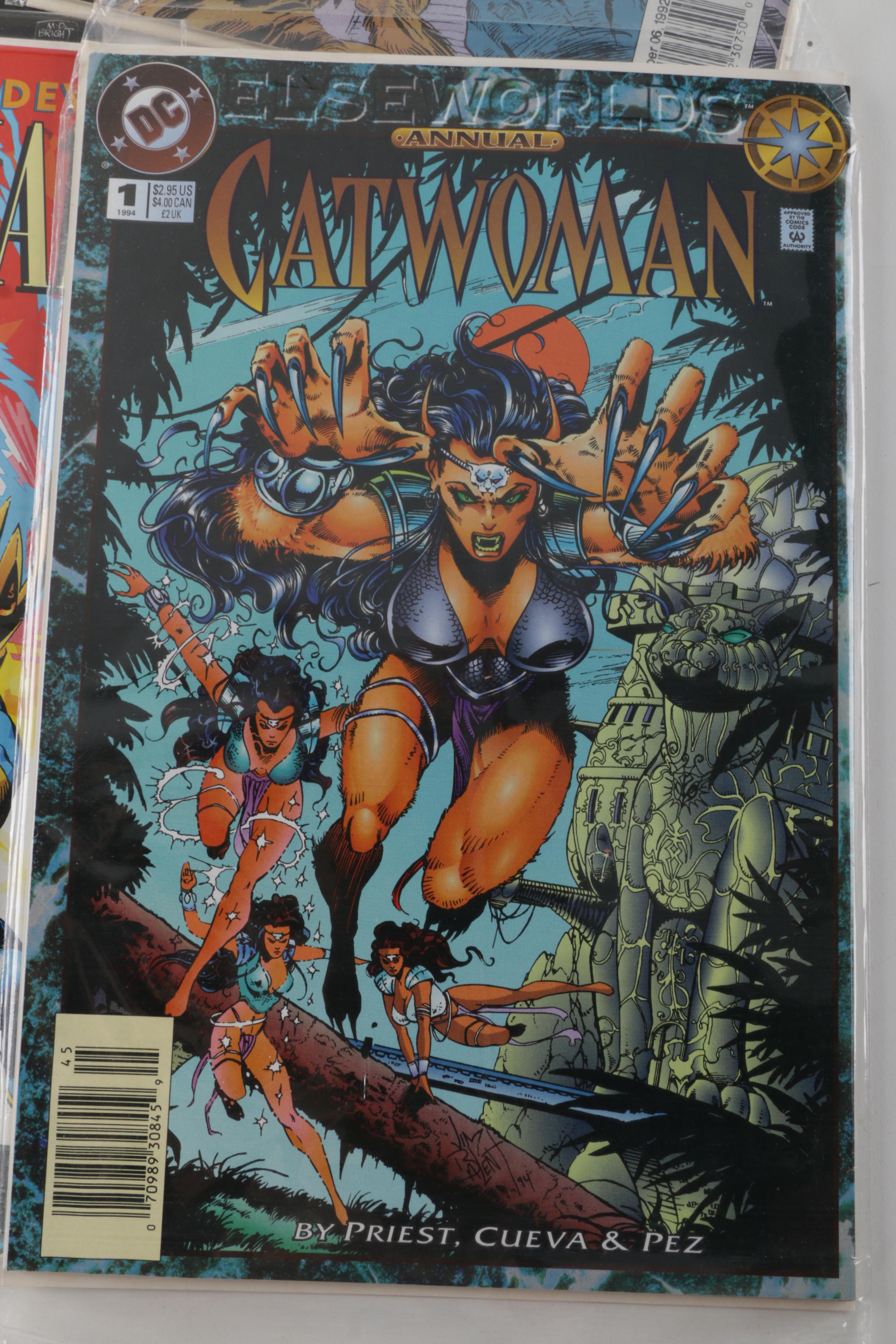 Ten Modern Age Comic Books Including "Green Lantern" and "Daredevil"