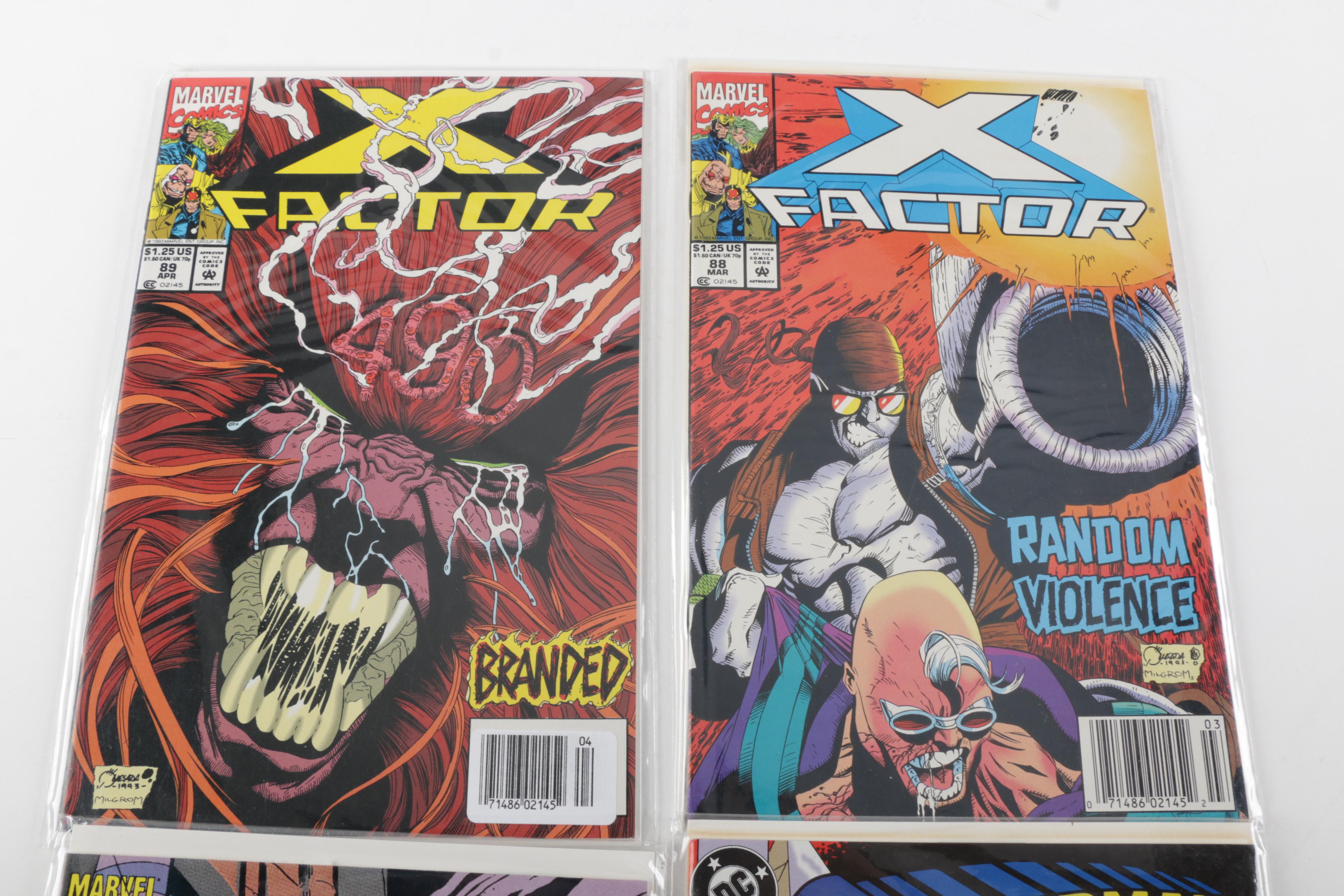 Ten Modern Age Comic Books Including "Green Lantern" and "Daredevil"