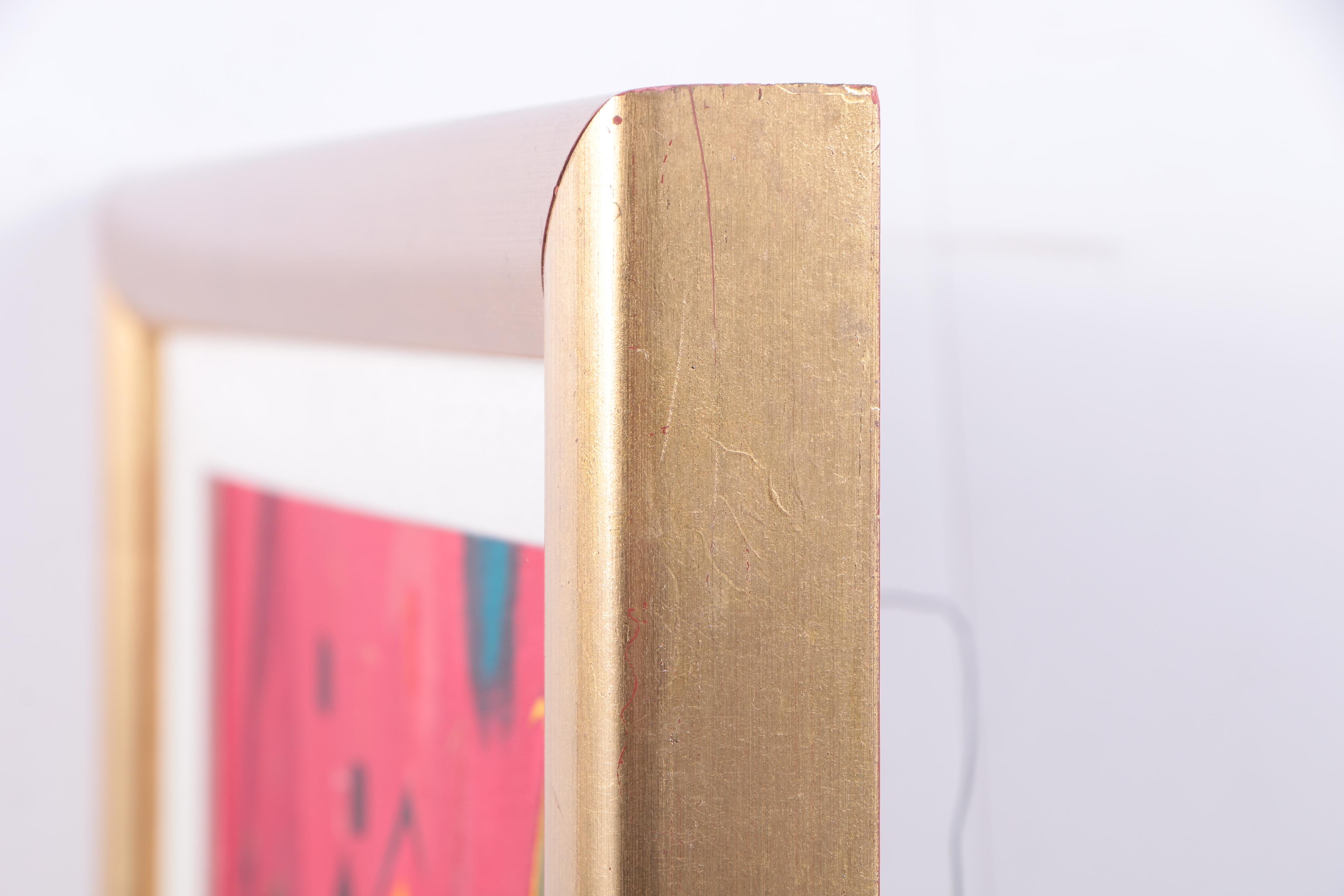 Rafael Gurvich Oil Painting on Canvas Panel "Cow Quiz"