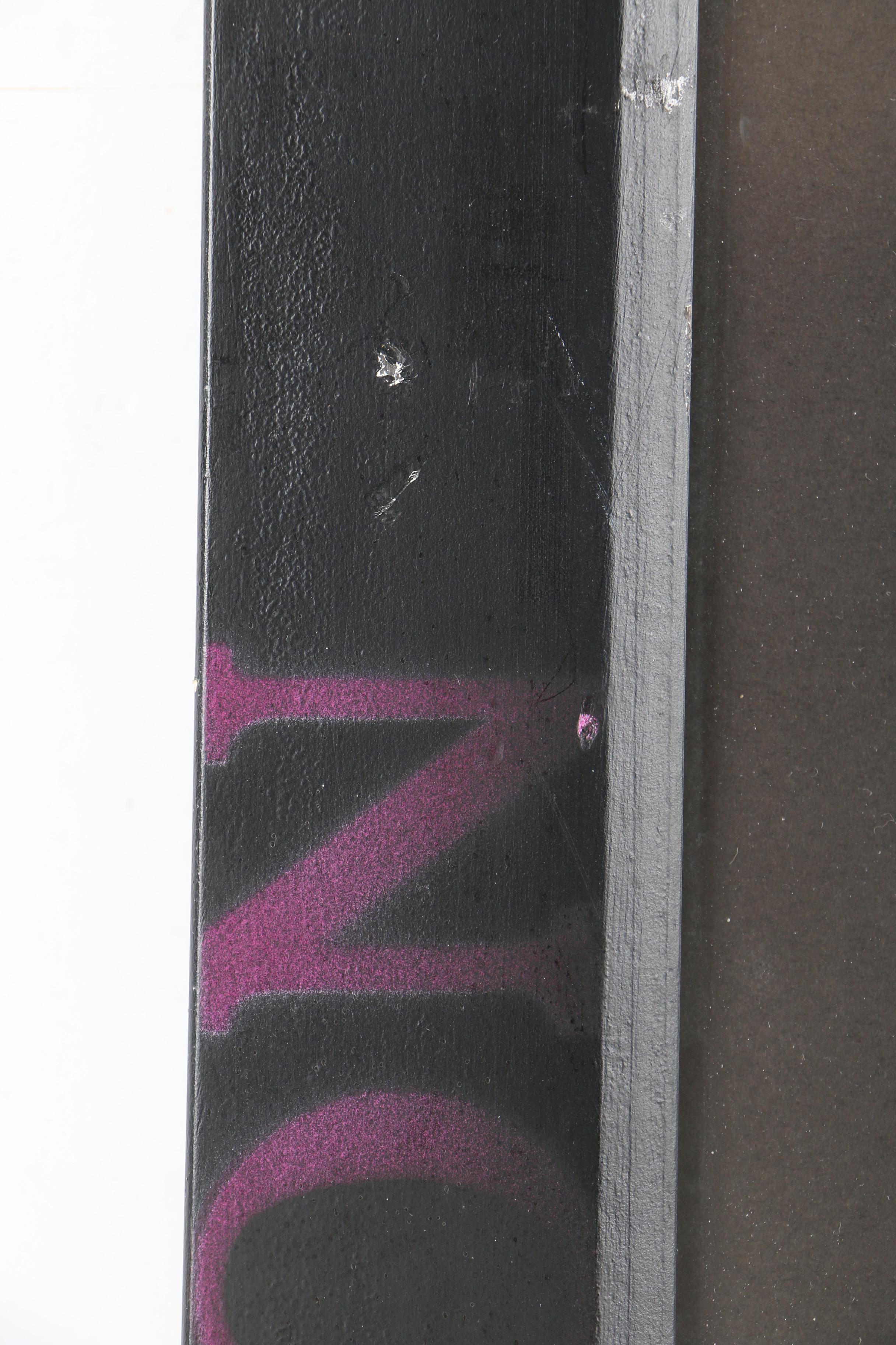 Attributed to Krandel Lee Newton Charcoal Drawing "Butt Sketch World Tour"