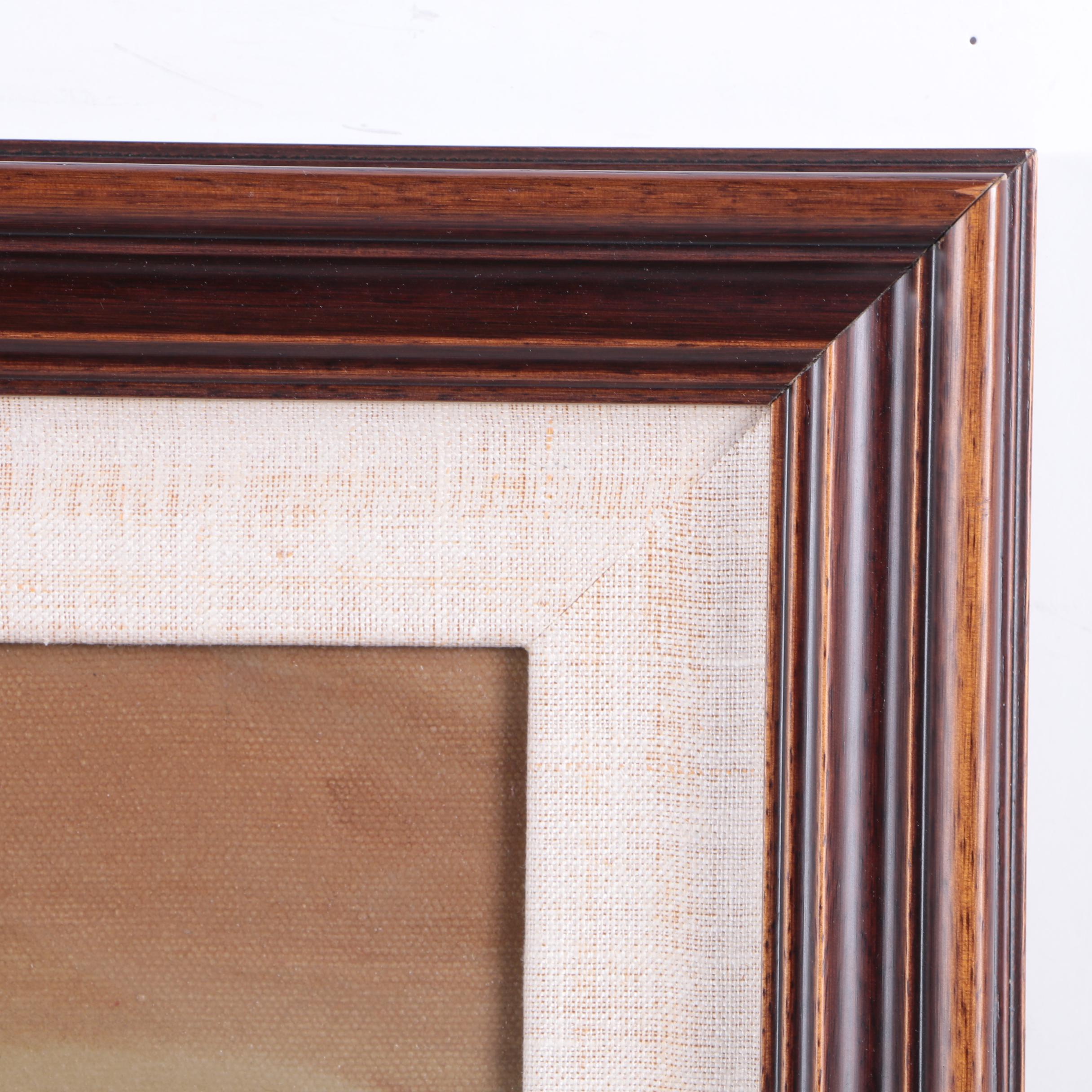 Sarah L. Lewis Acrylic Painting on Canvas "Autumn Remembered"