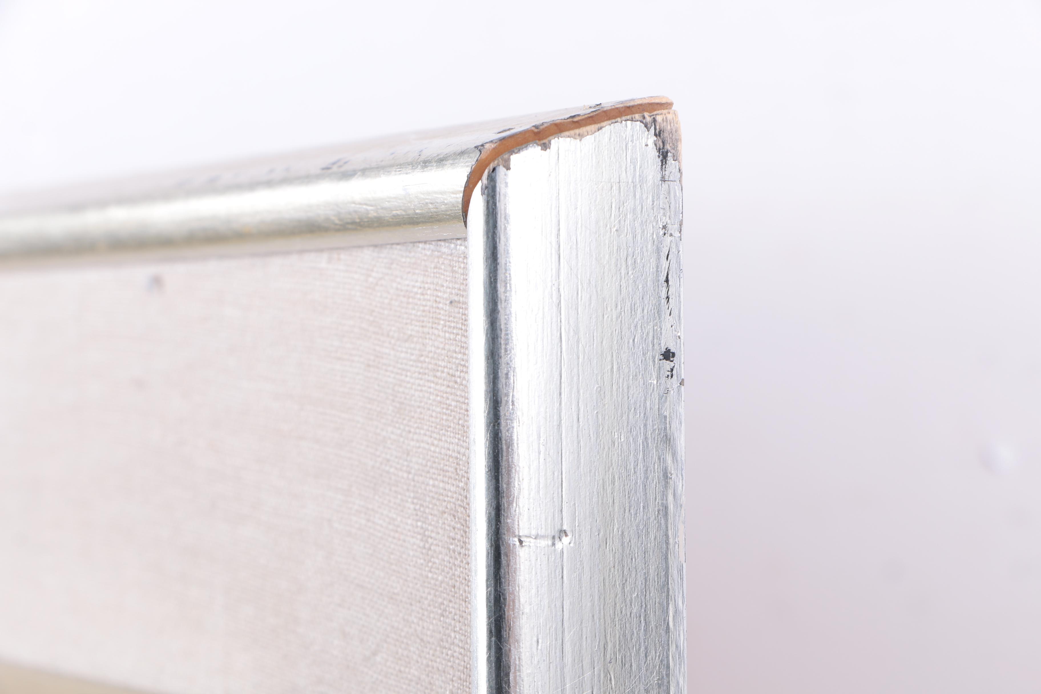 M.W. Huggins Oil Painting of a Flowering Branch "White Blossoms"