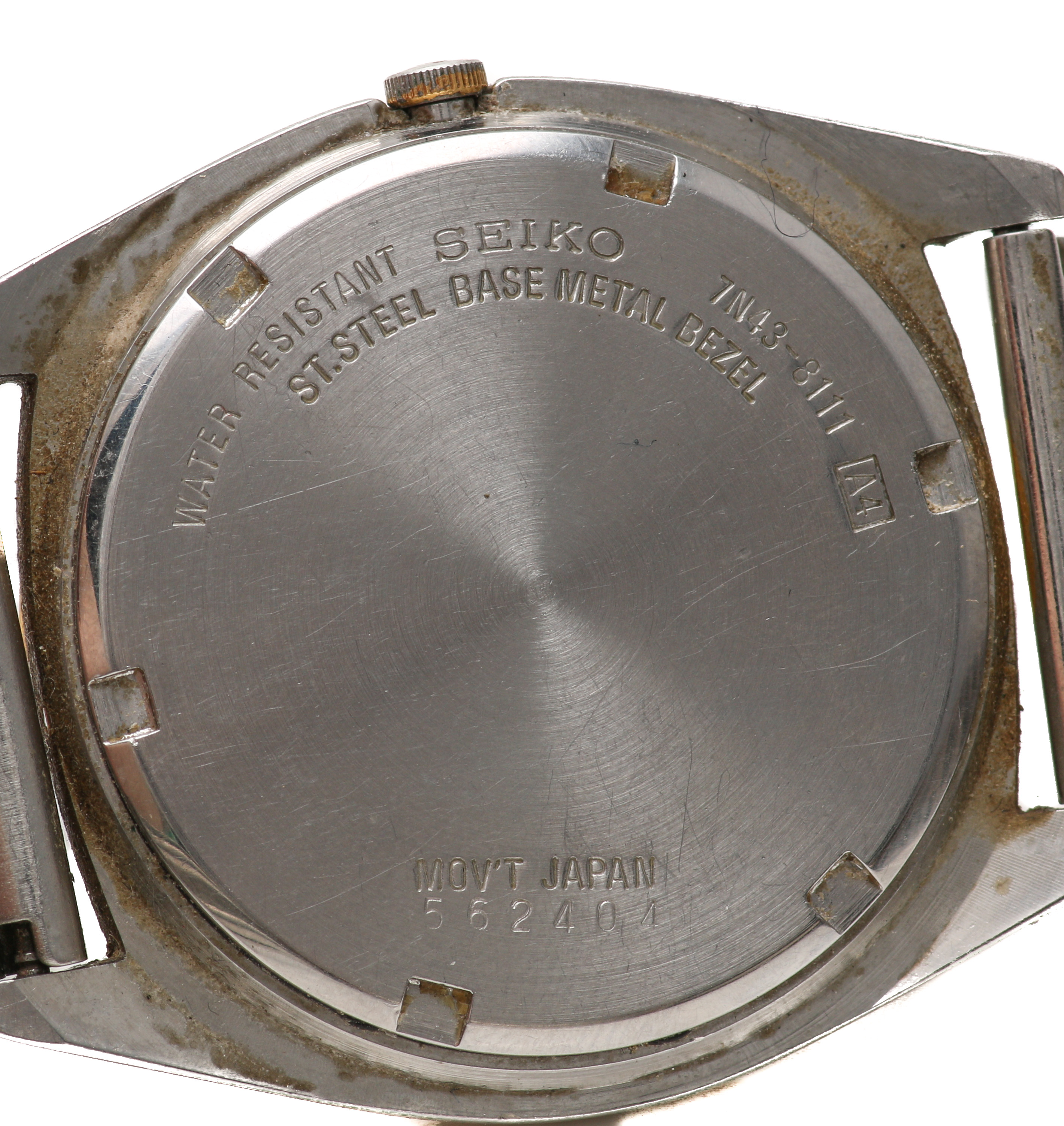 Seiko Two-Tone Diamond Watch