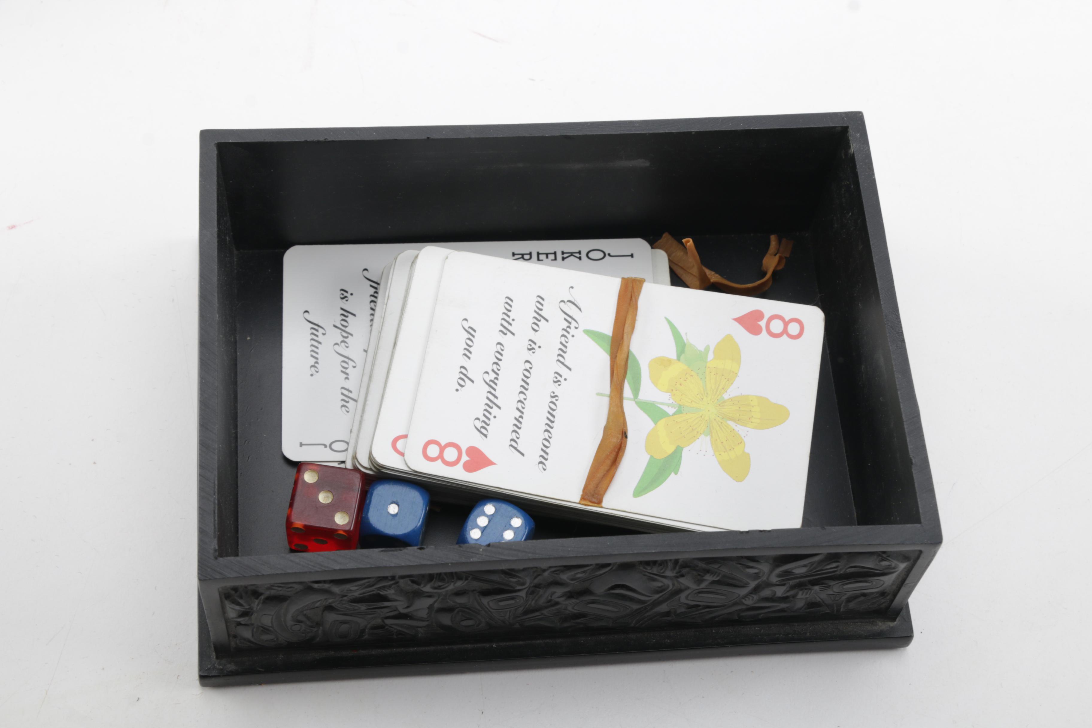 Lidded Haida Gwaii Style Boxes by Boma of Canada