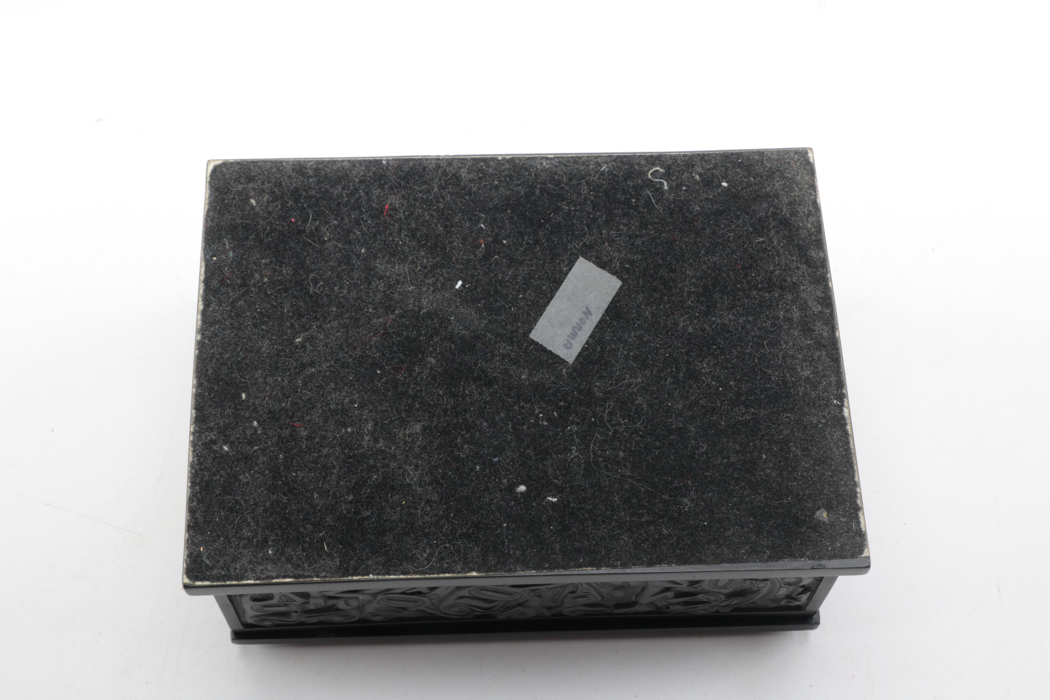 Lidded Haida Gwaii Style Boxes by Boma of Canada