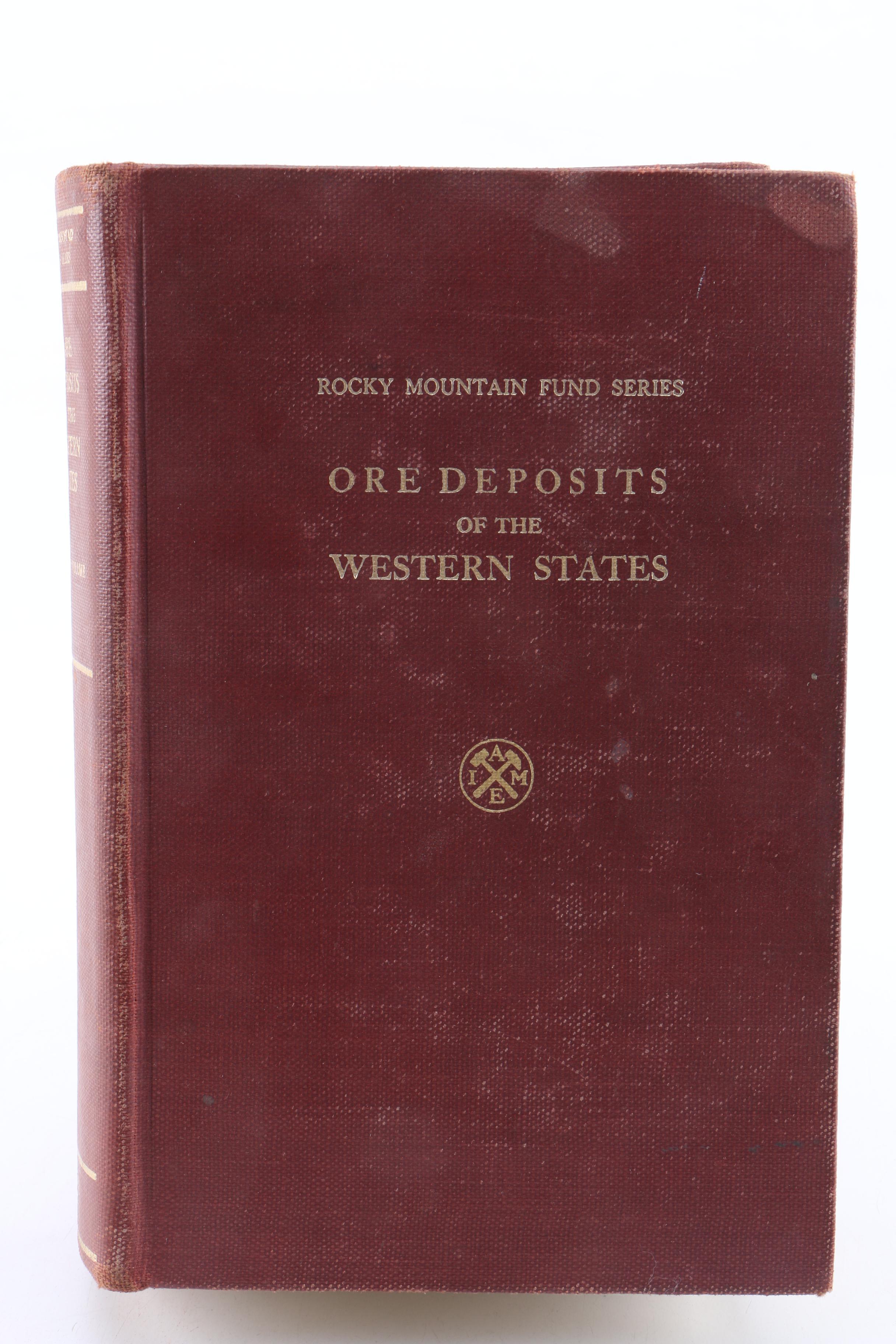 Assorted Books on Minerology Including "Dana's Manual of Minerology"