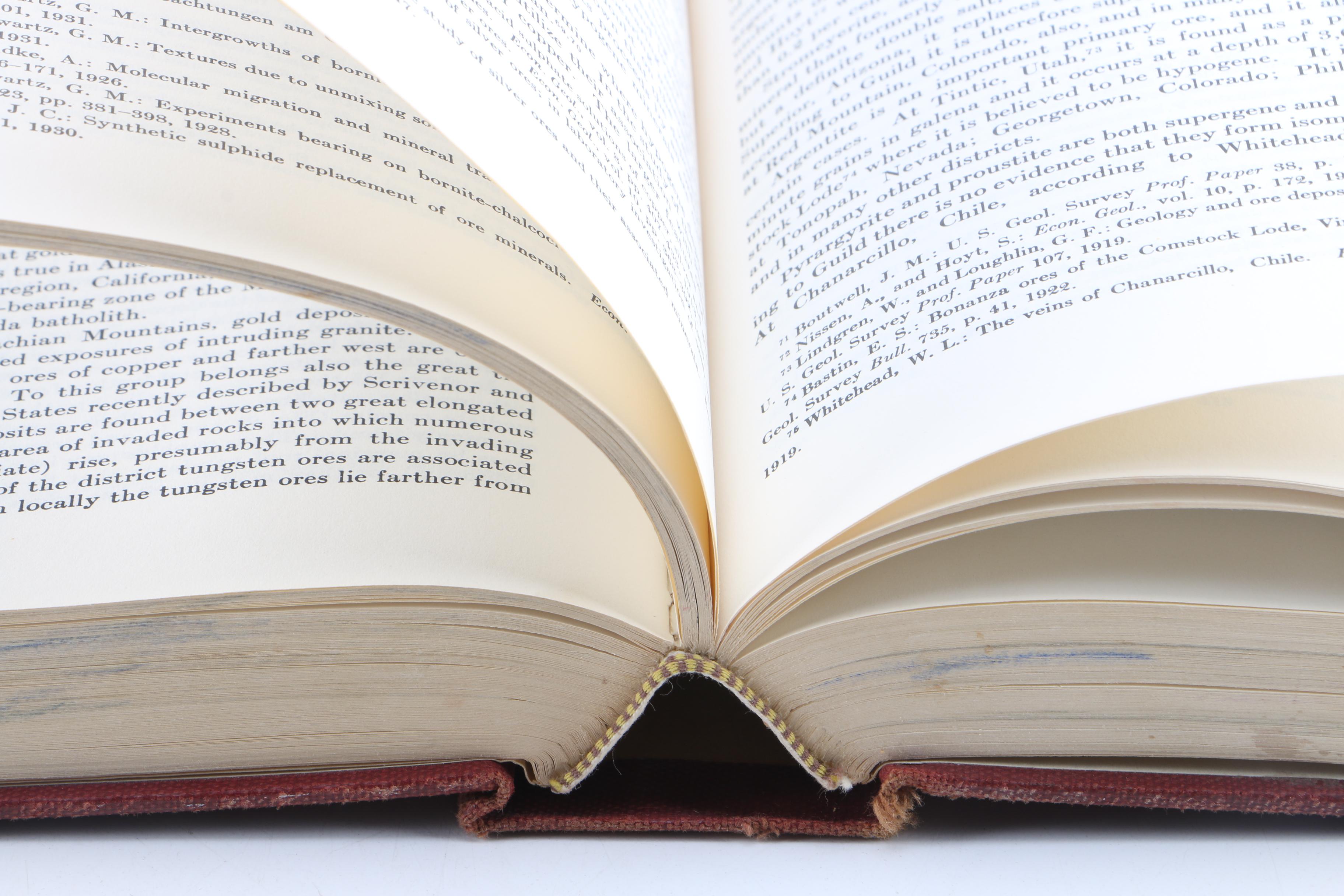 Assorted Books on Minerology Including "Dana's Manual of Minerology"