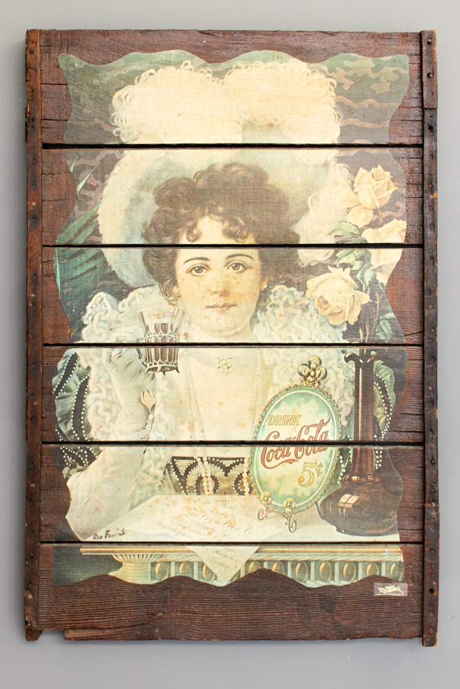 Vintage "Original Raisinrak" Coca-Cola Decor