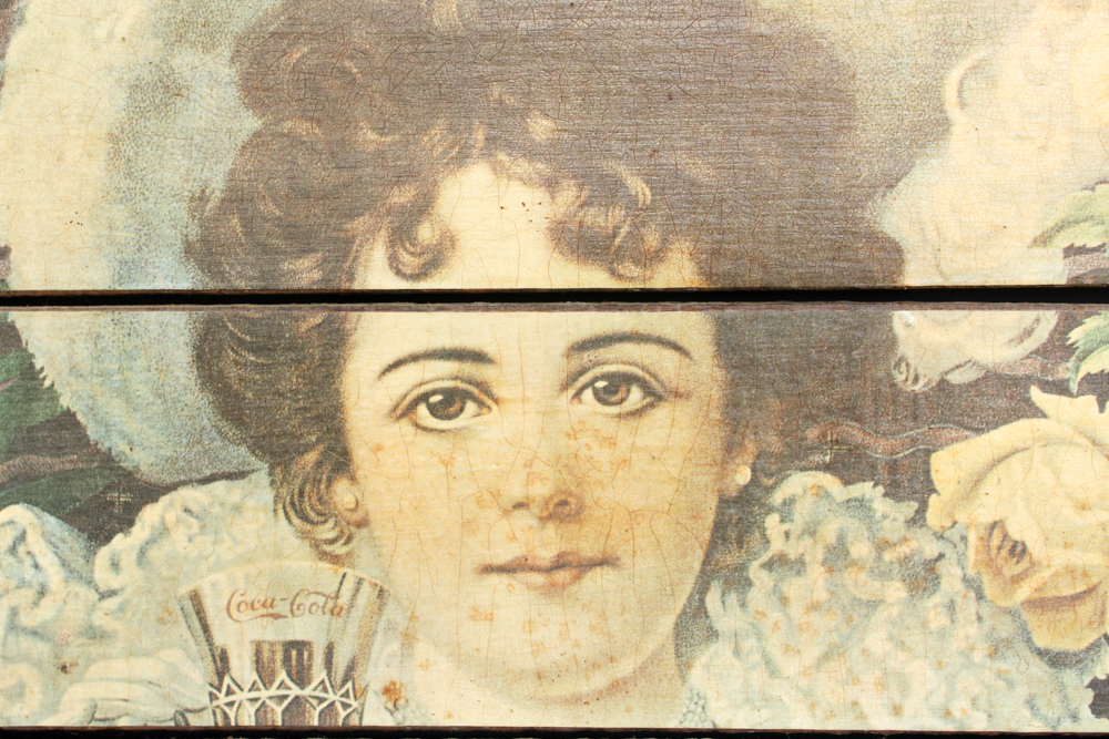 Vintage "Original Raisinrak" Coca-Cola Decor