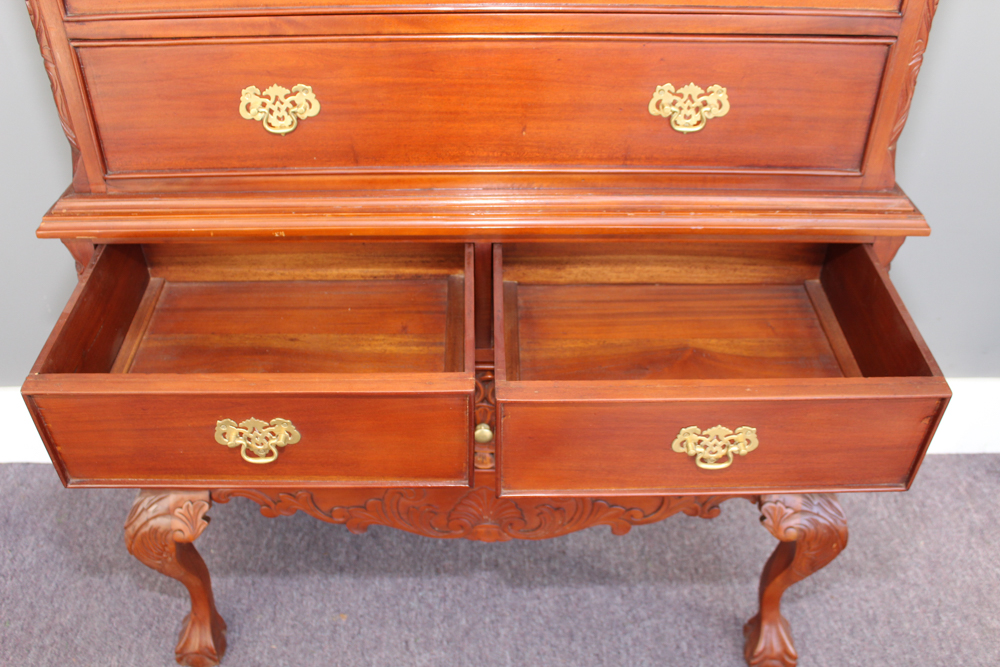Chippendale Style Mahogany Highboy