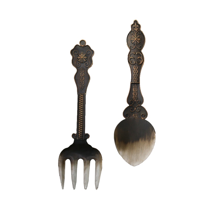 Fork and Spoon Wall Decor