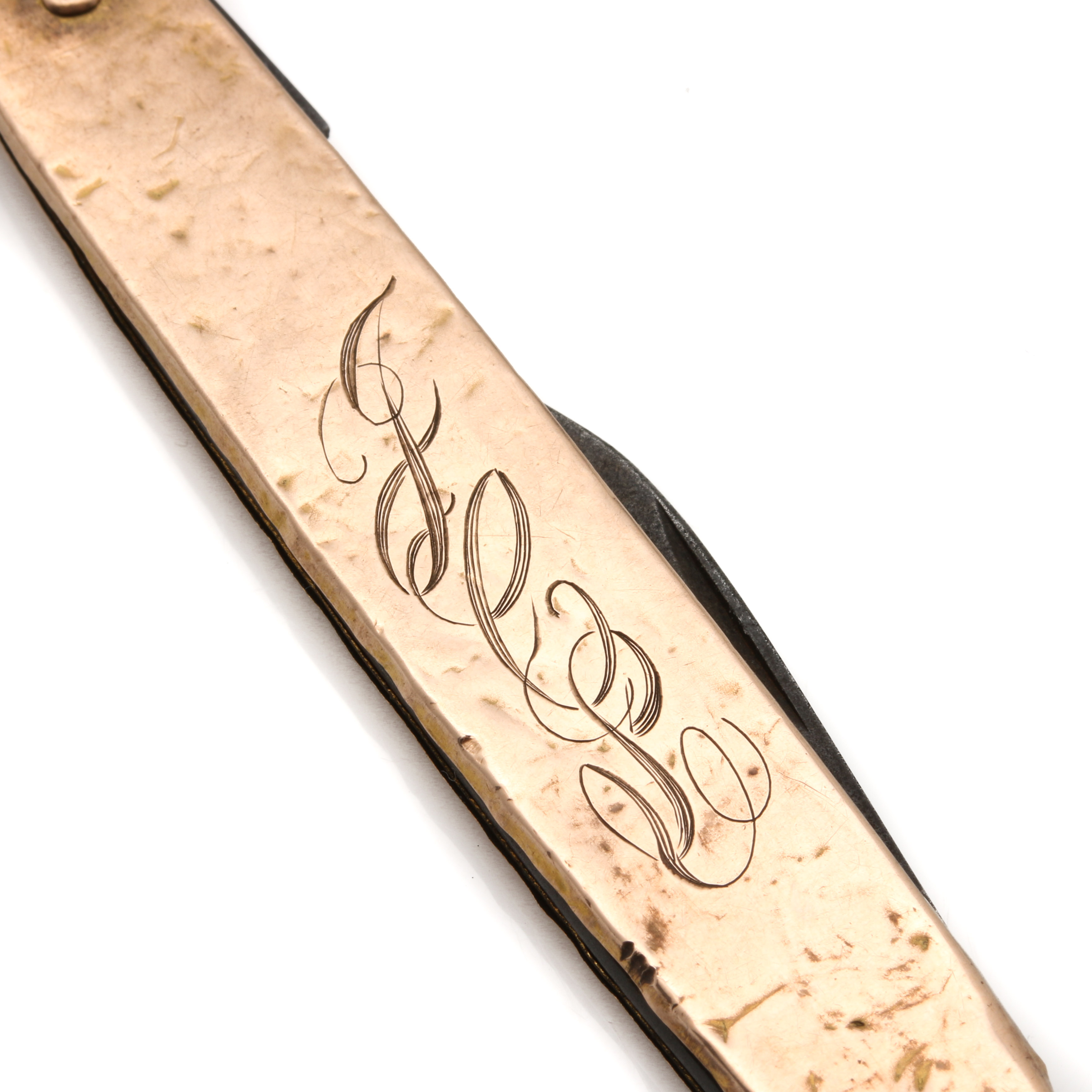 10K Yellow Gold Capped Pocket Knife