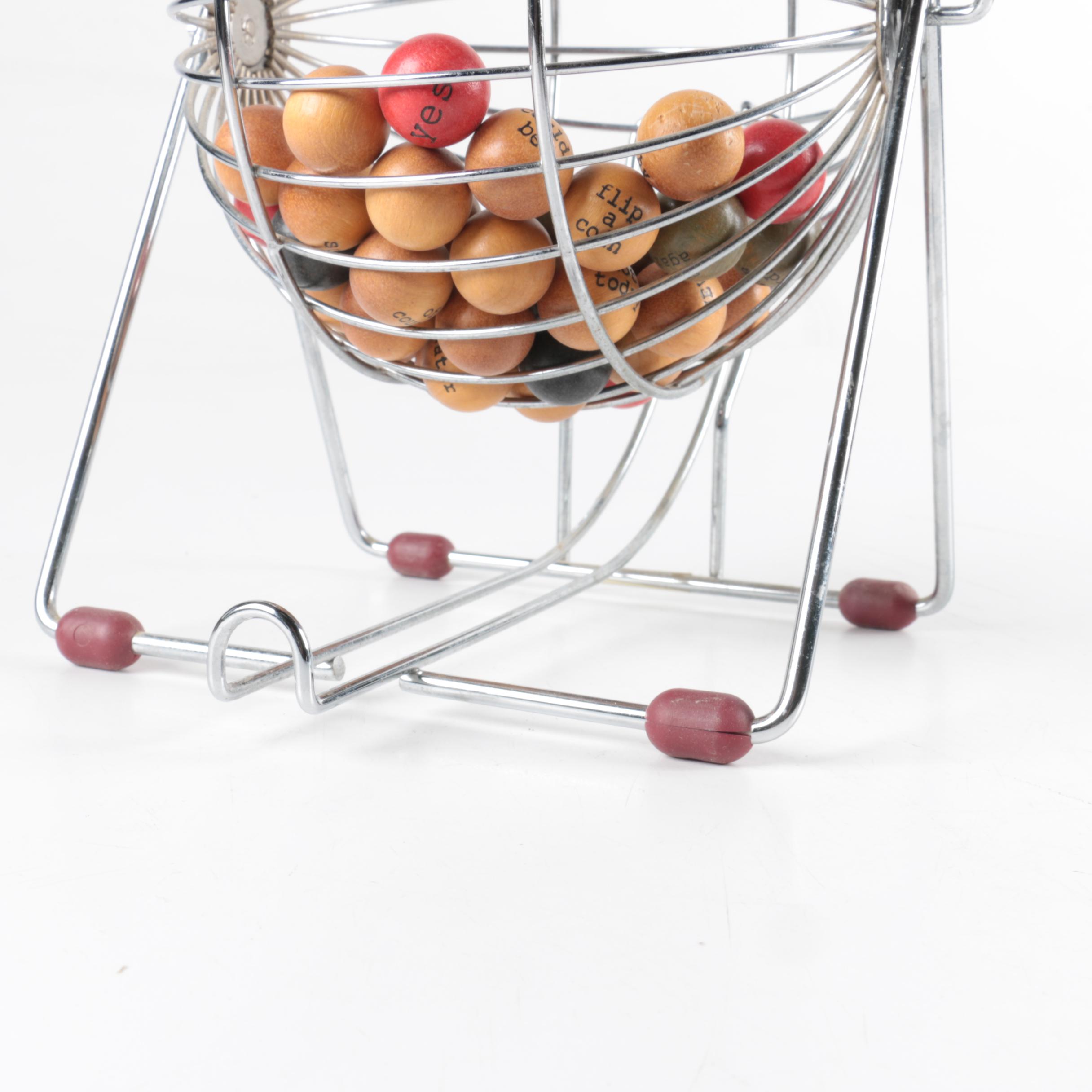 Tabletop Lottery Wheel Decision Maker