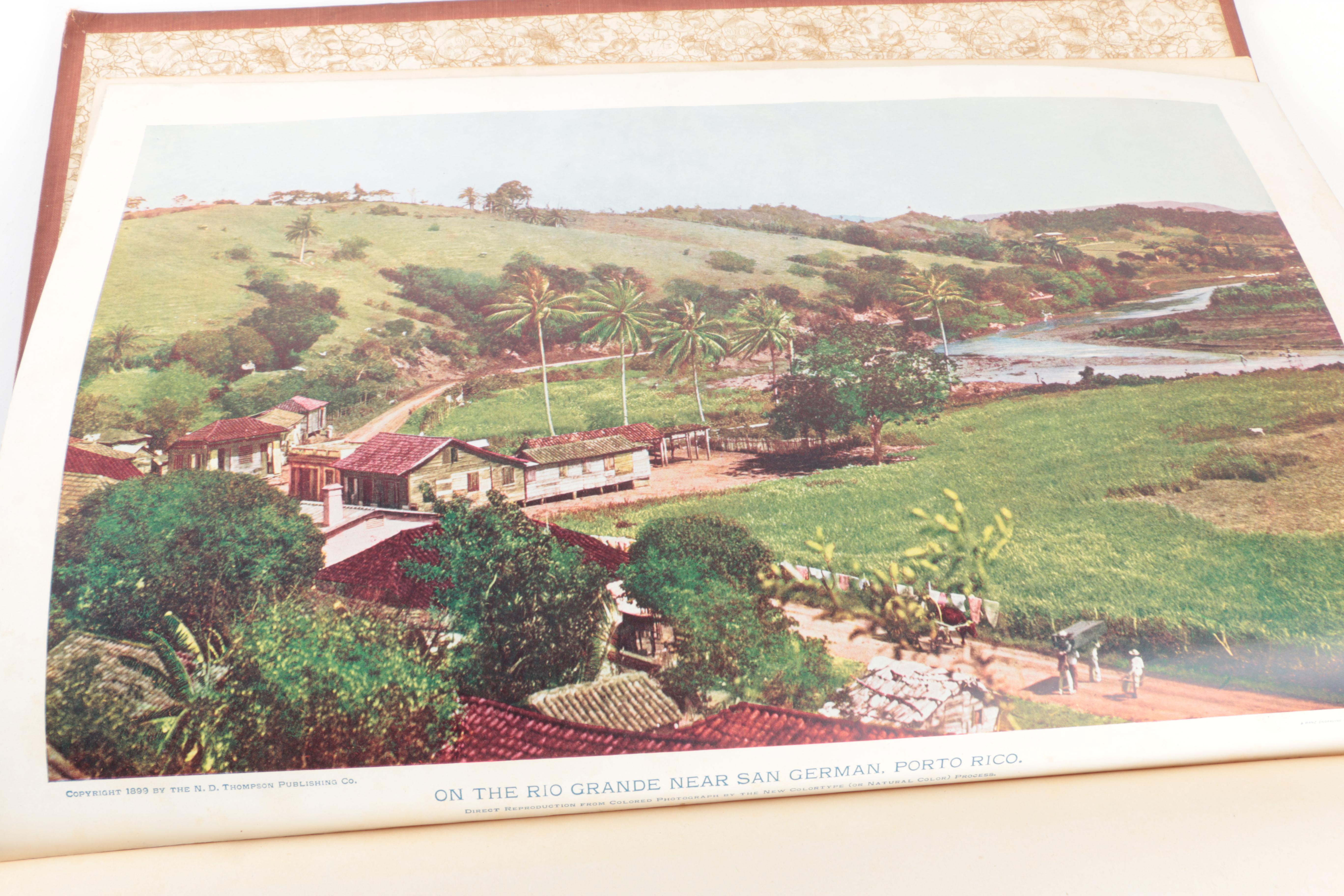 Antique and Vintage History Books featuring 1899 "Our Islands"