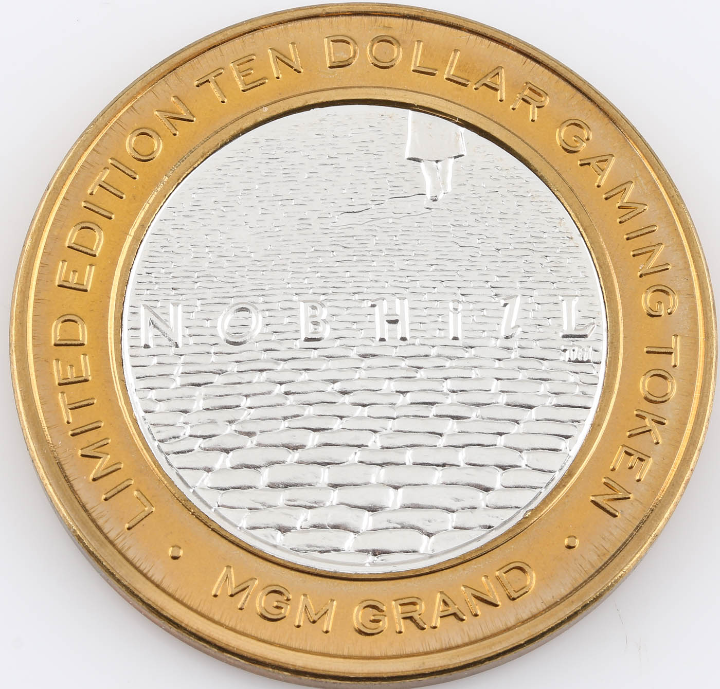 Limited Edition Ten Dollar Gaming Token from The MGM GRAND Casino in Las Vegas