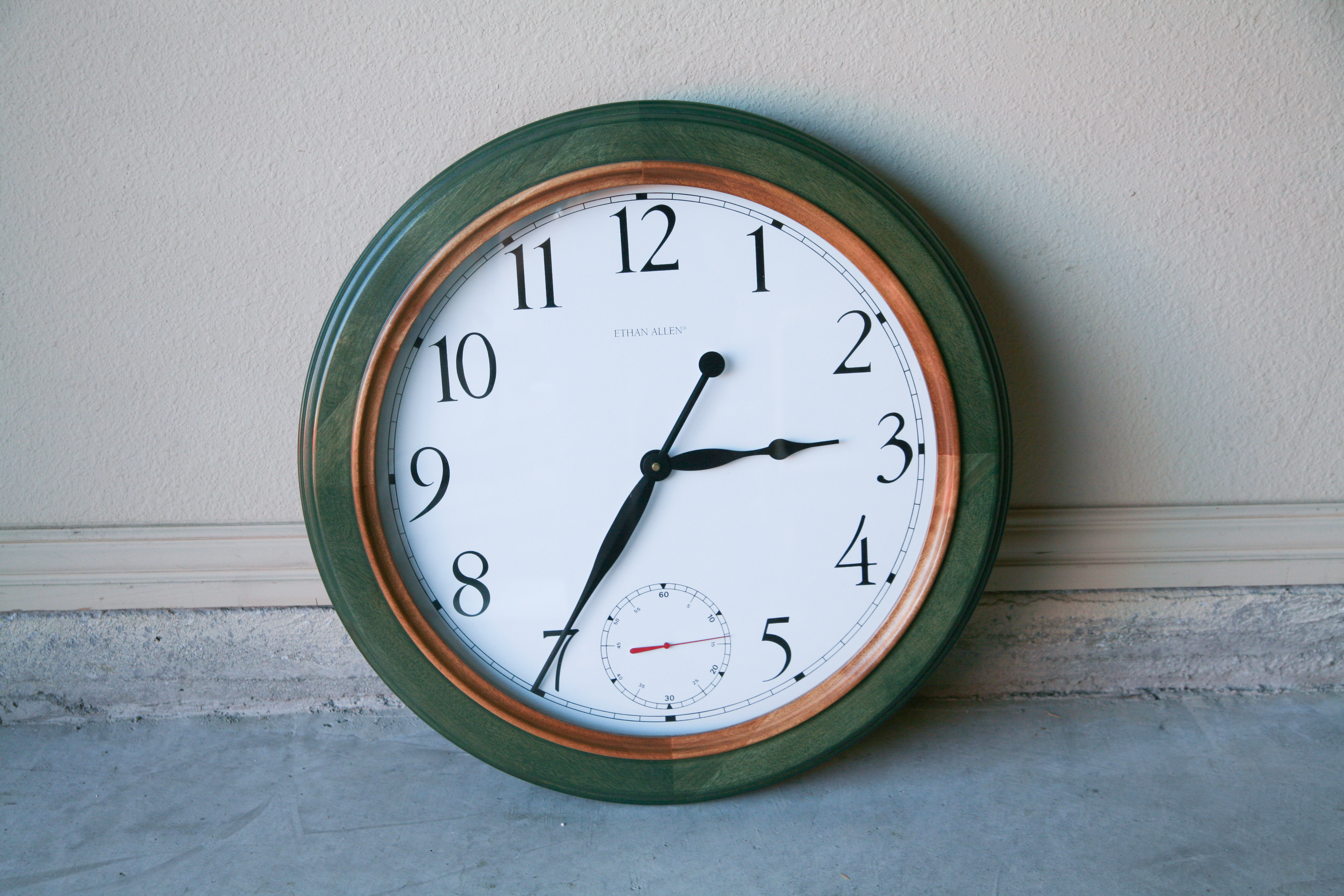 Ethan Allen Wall Clock