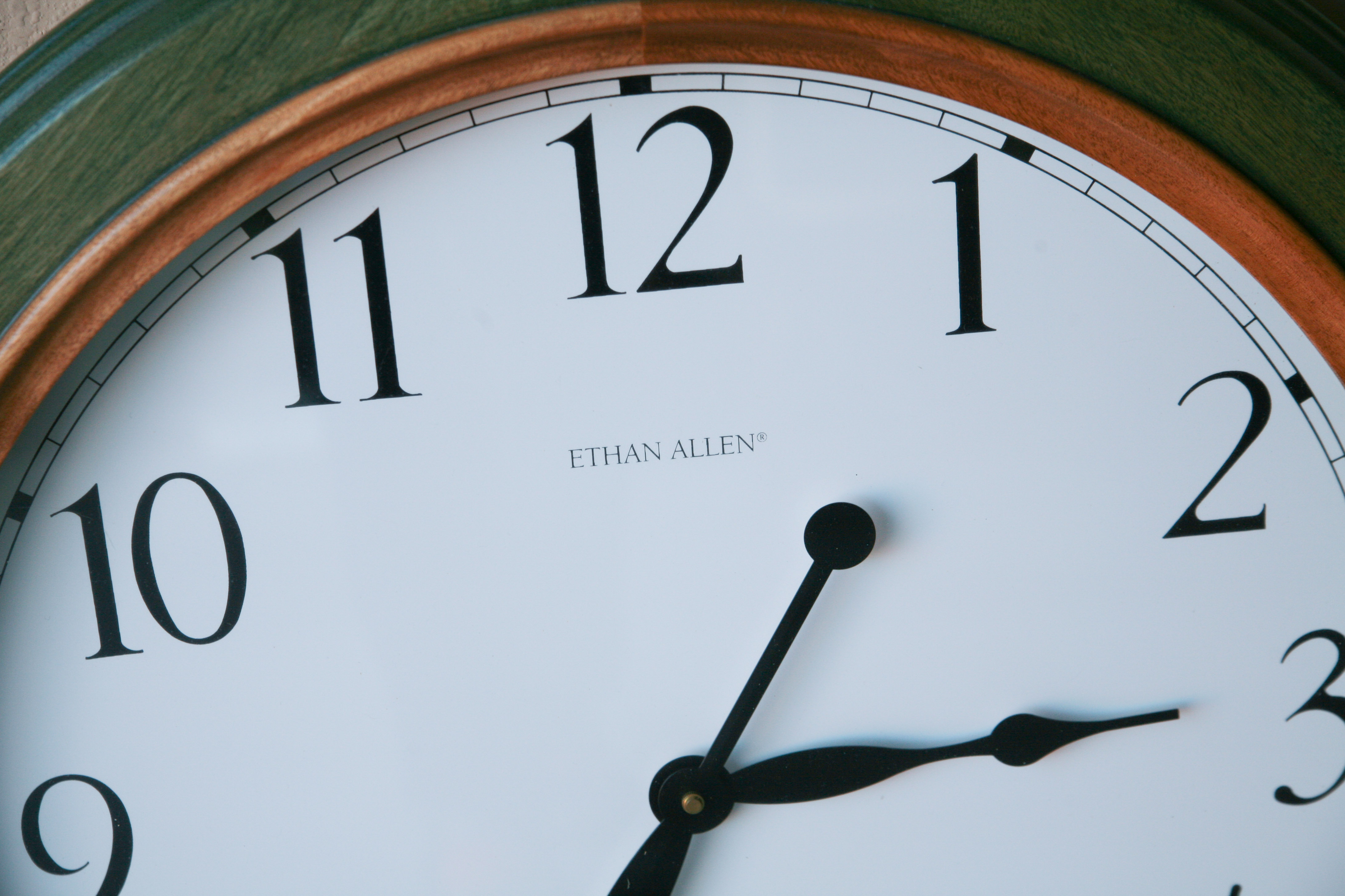 Ethan Allen Wall Clock