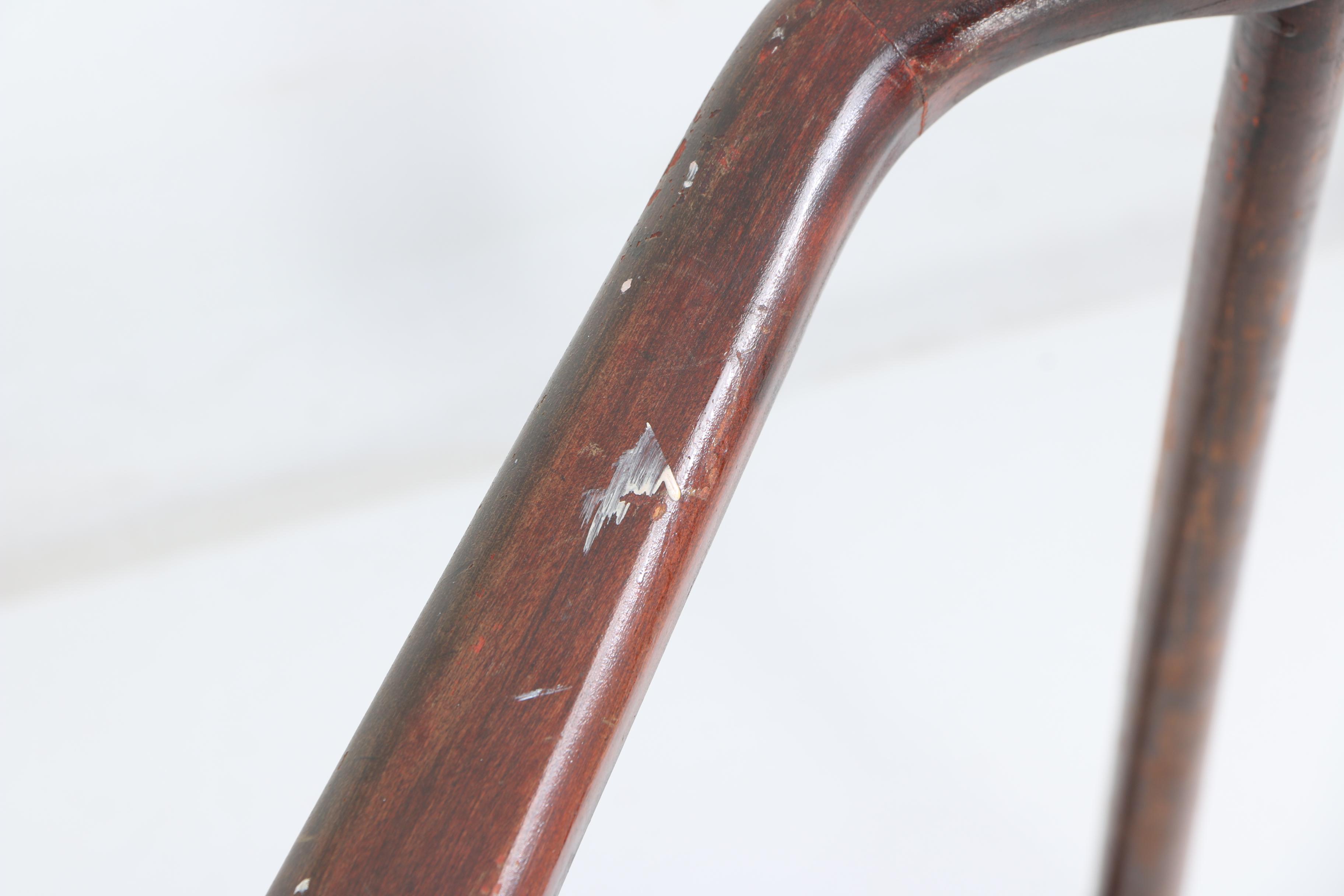 Mid Century Modern Two Tier Rolling Tea Cart