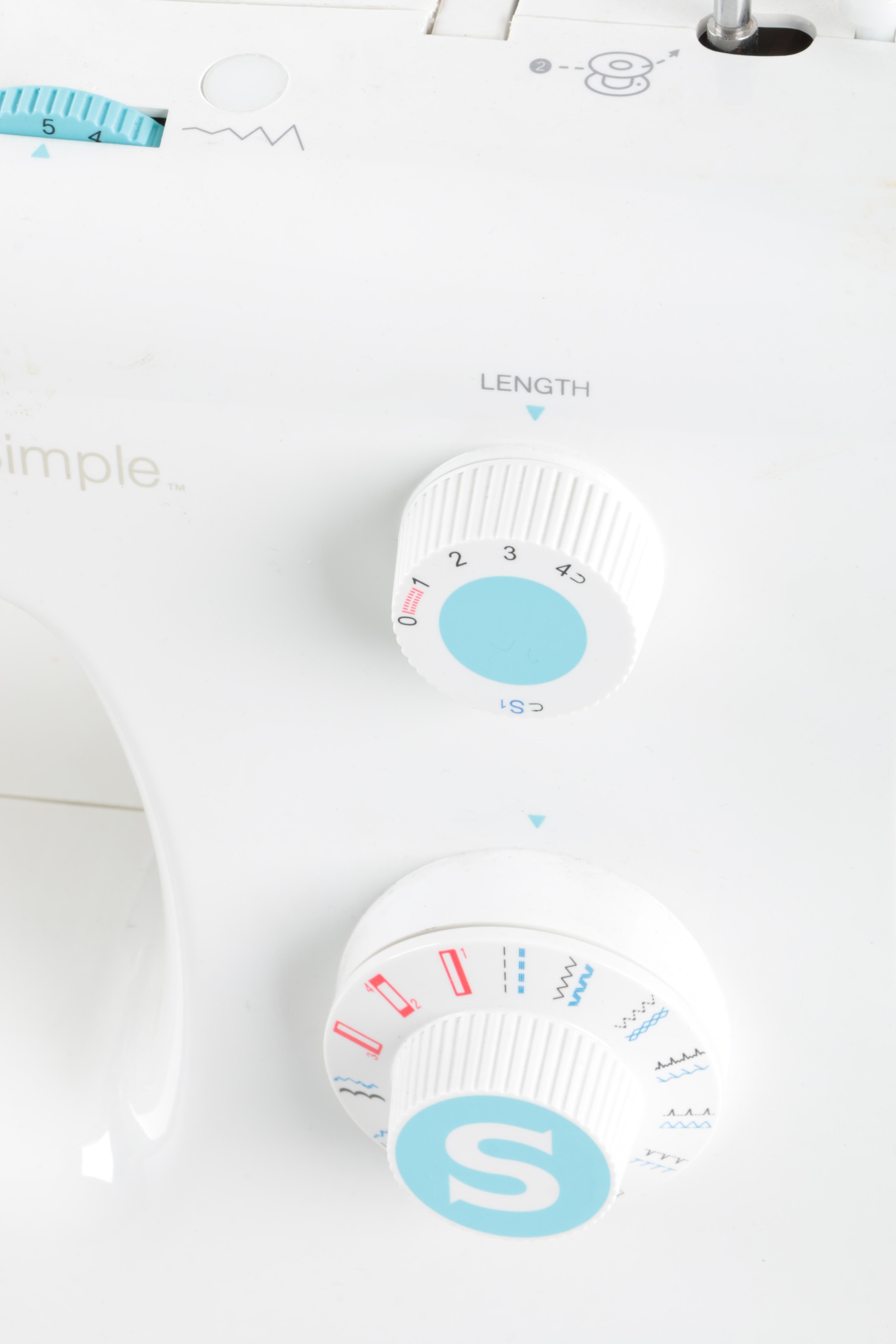 White Singer Sewing Machine