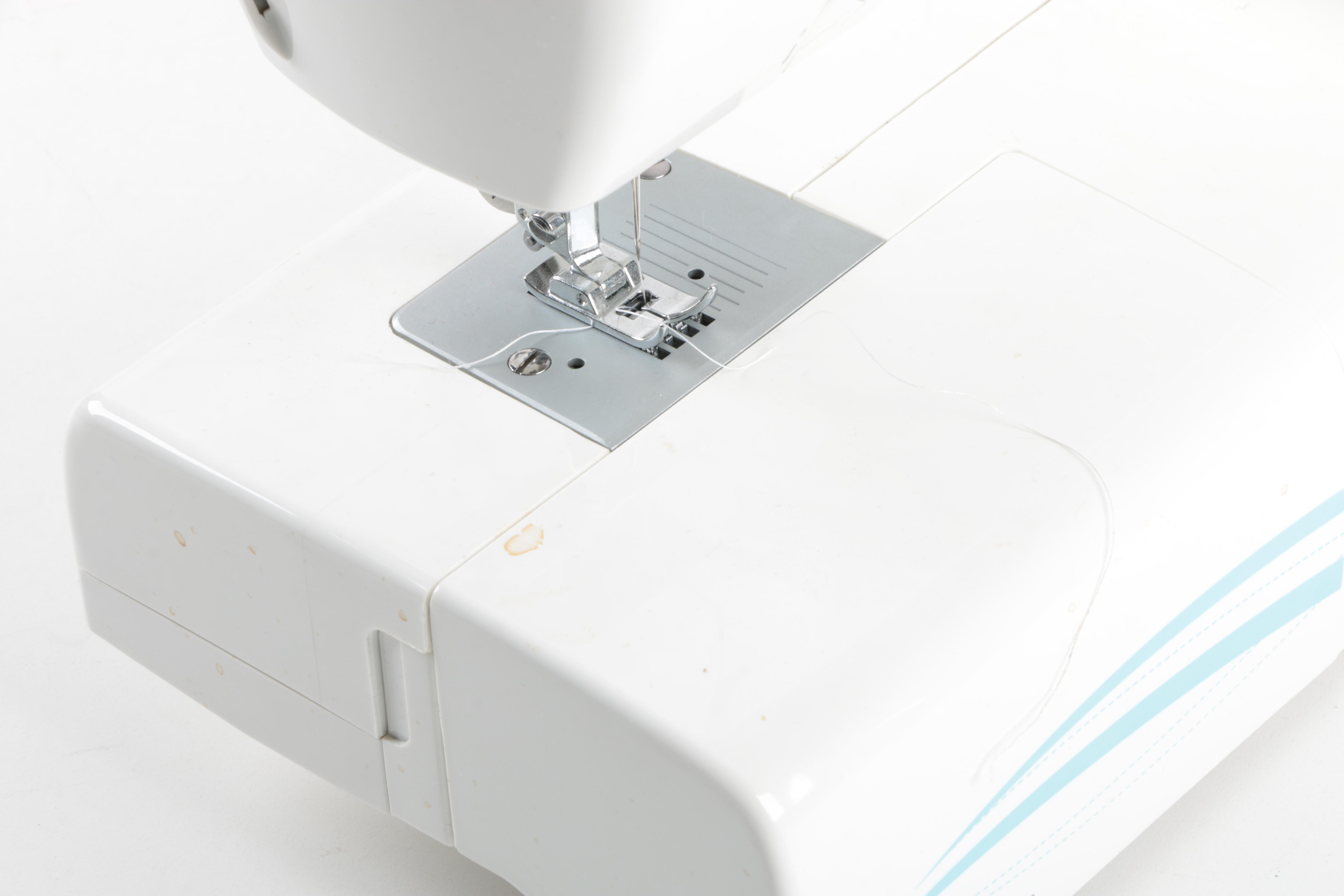 White Singer Sewing Machine