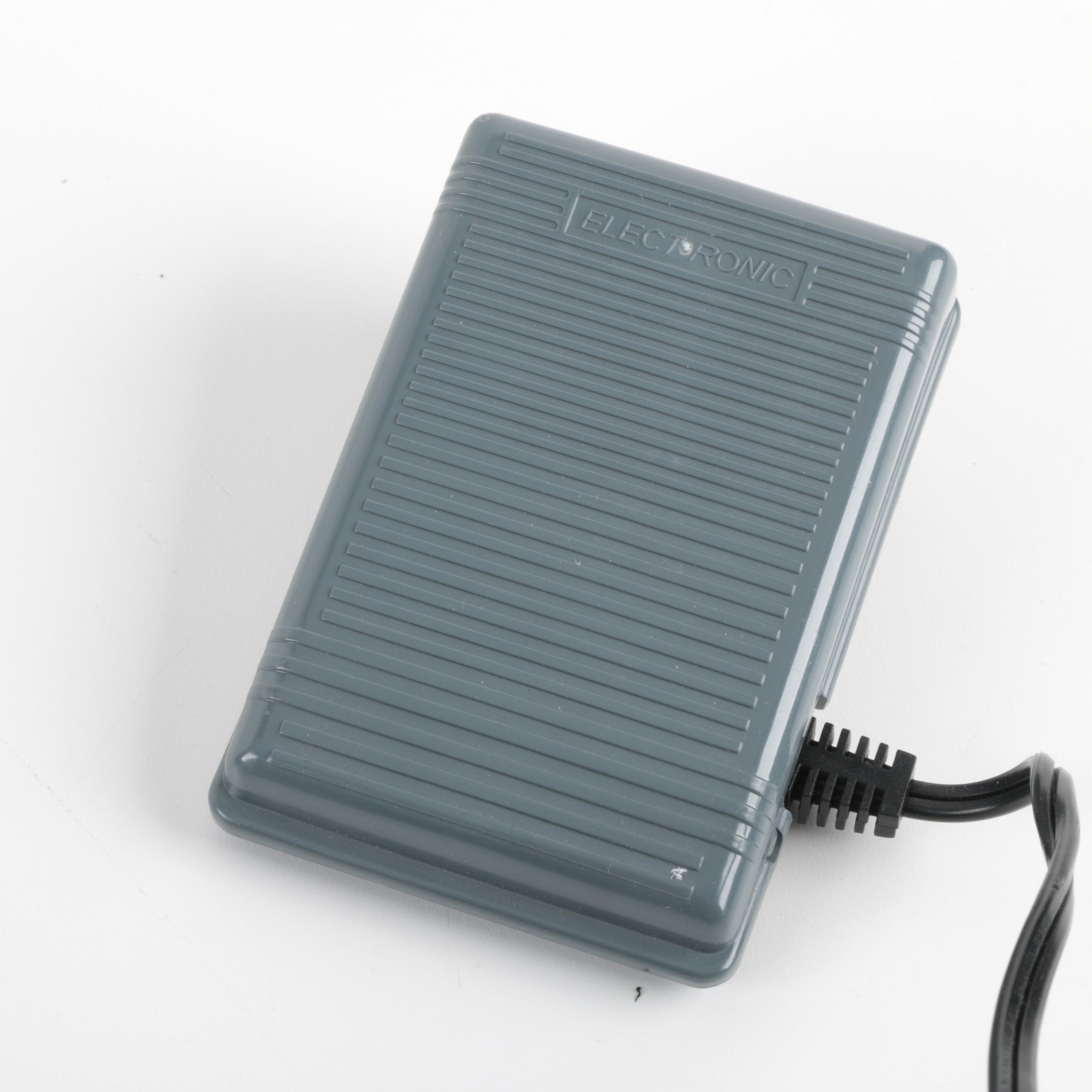 White Singer Sewing Machine