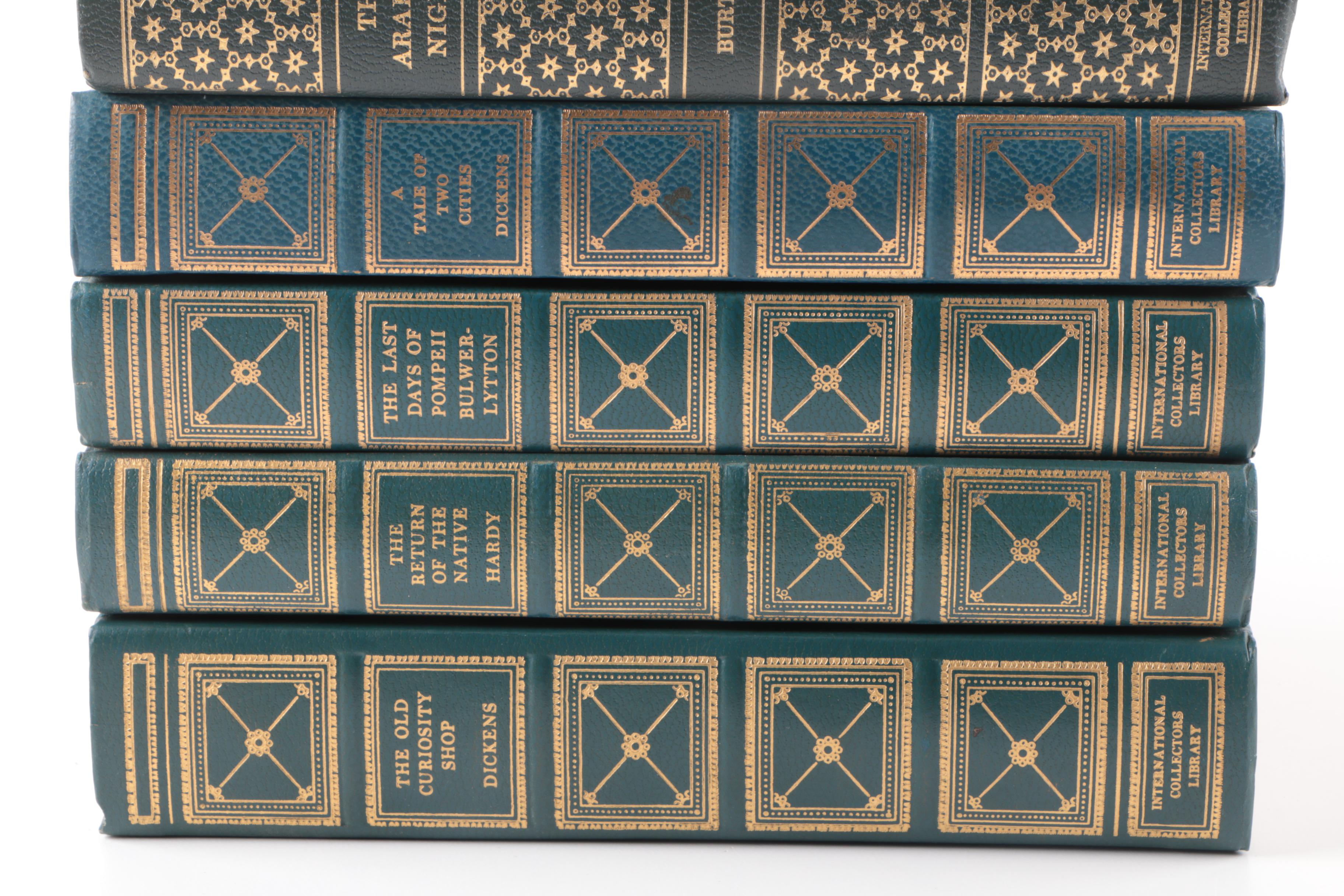 International Collectors Library Books Including Charles Dickens