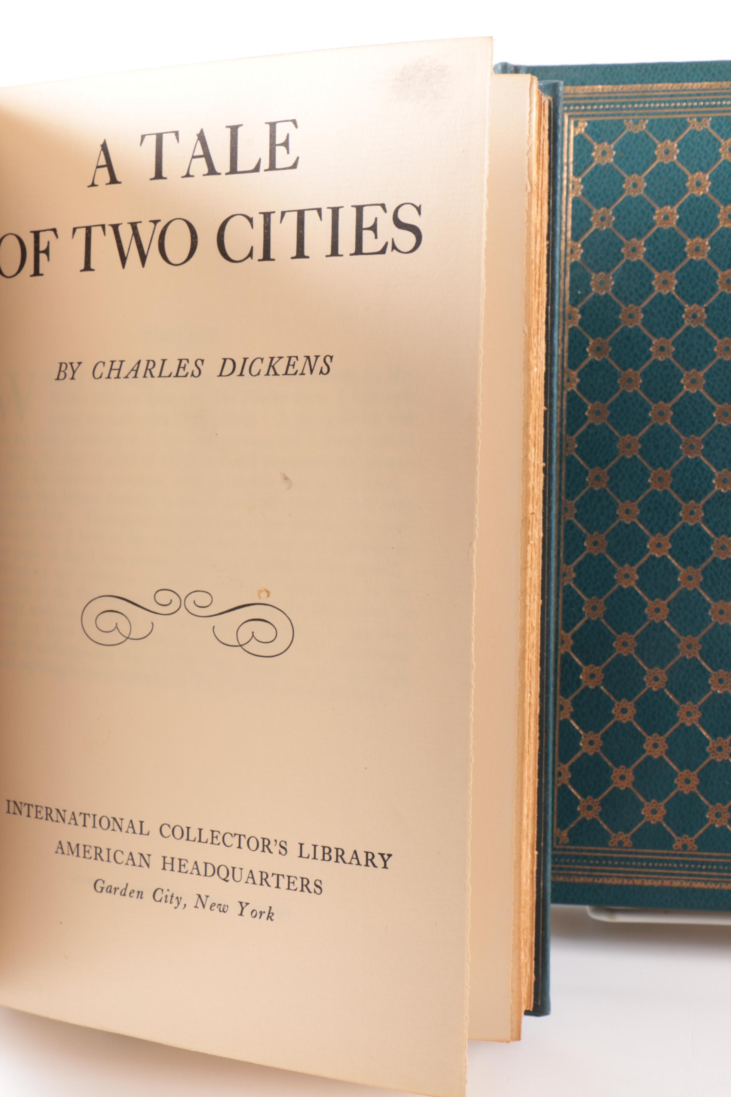 International Collectors Library Books Including Charles Dickens