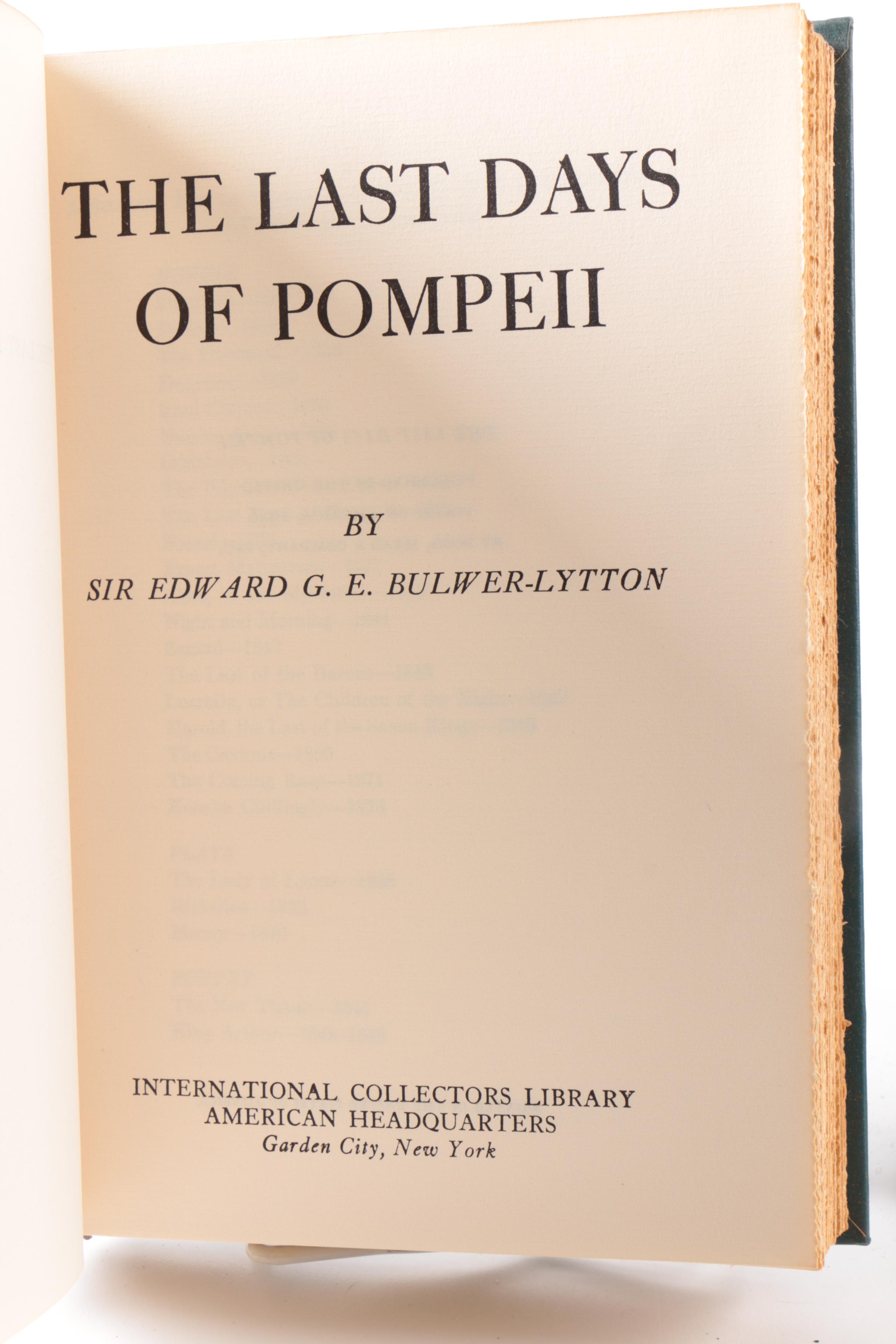 International Collectors Library Books Including Charles Dickens