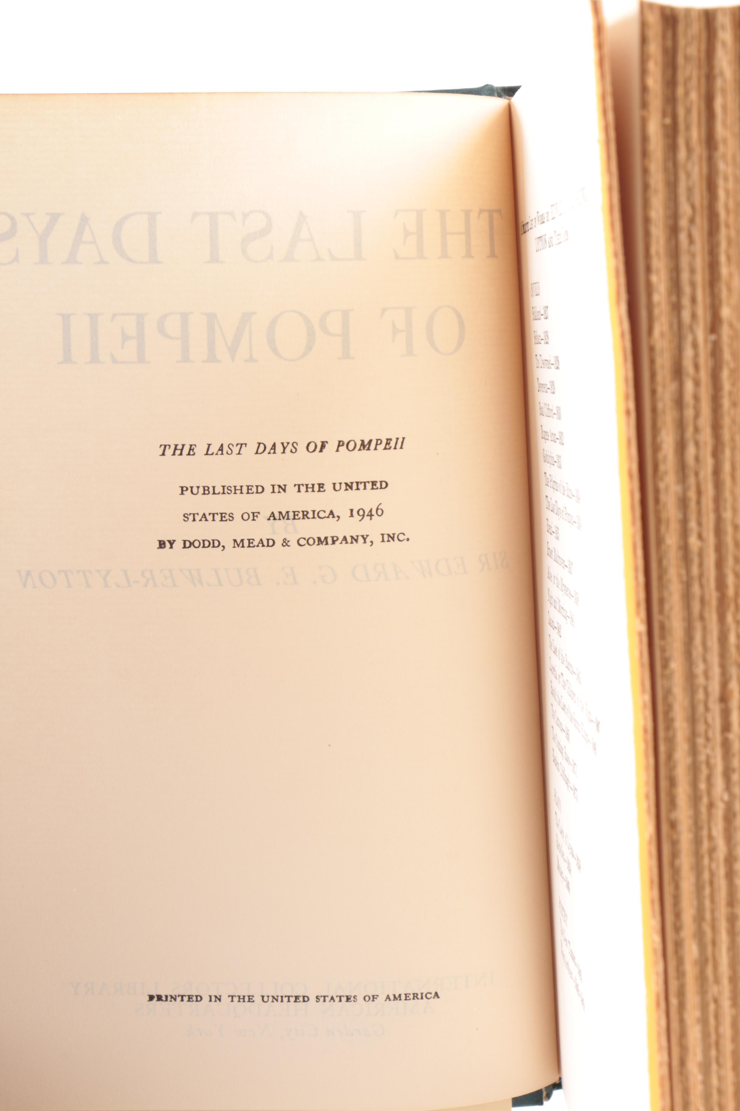 International Collectors Library Books Including Charles Dickens