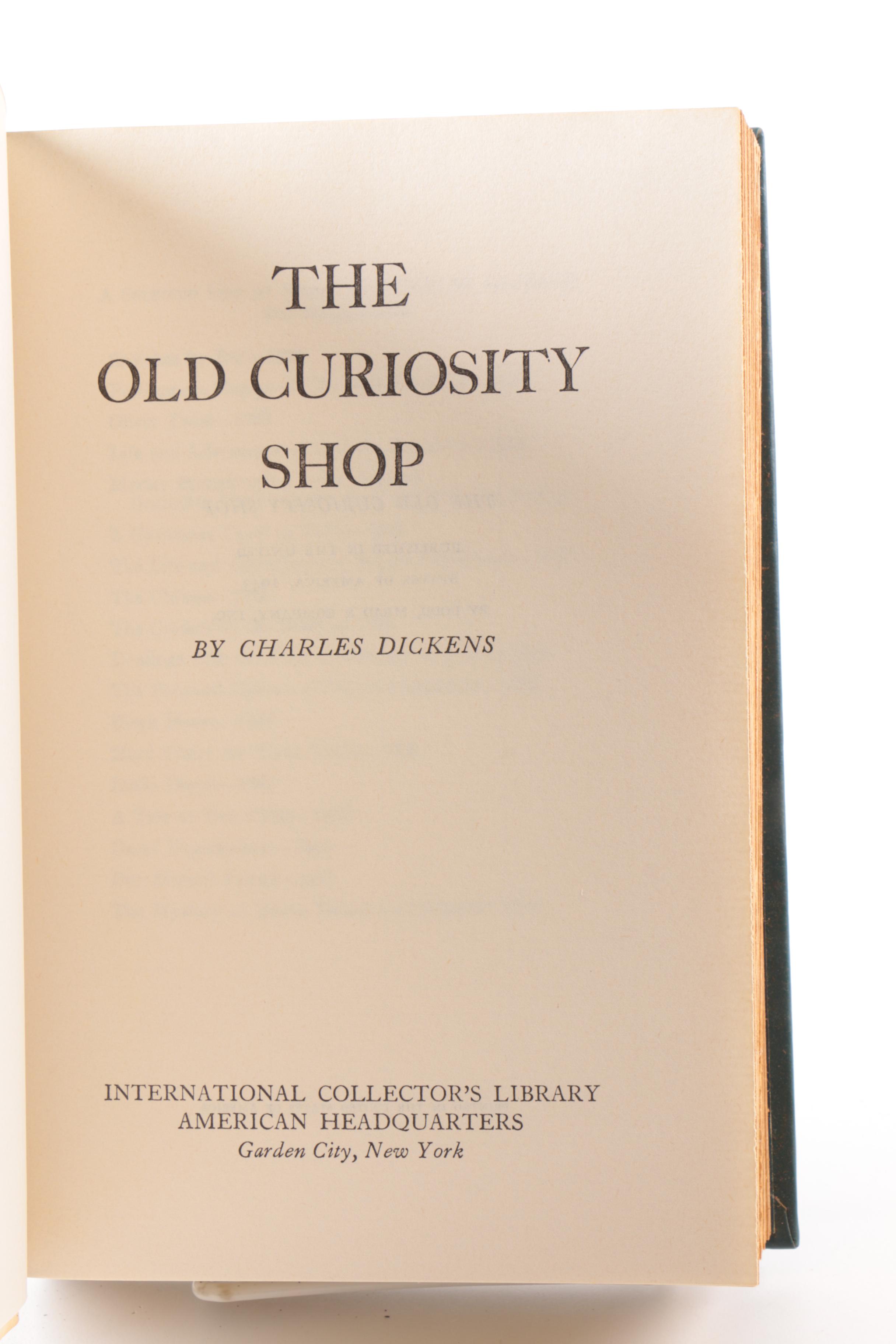 International Collectors Library Books Including Charles Dickens