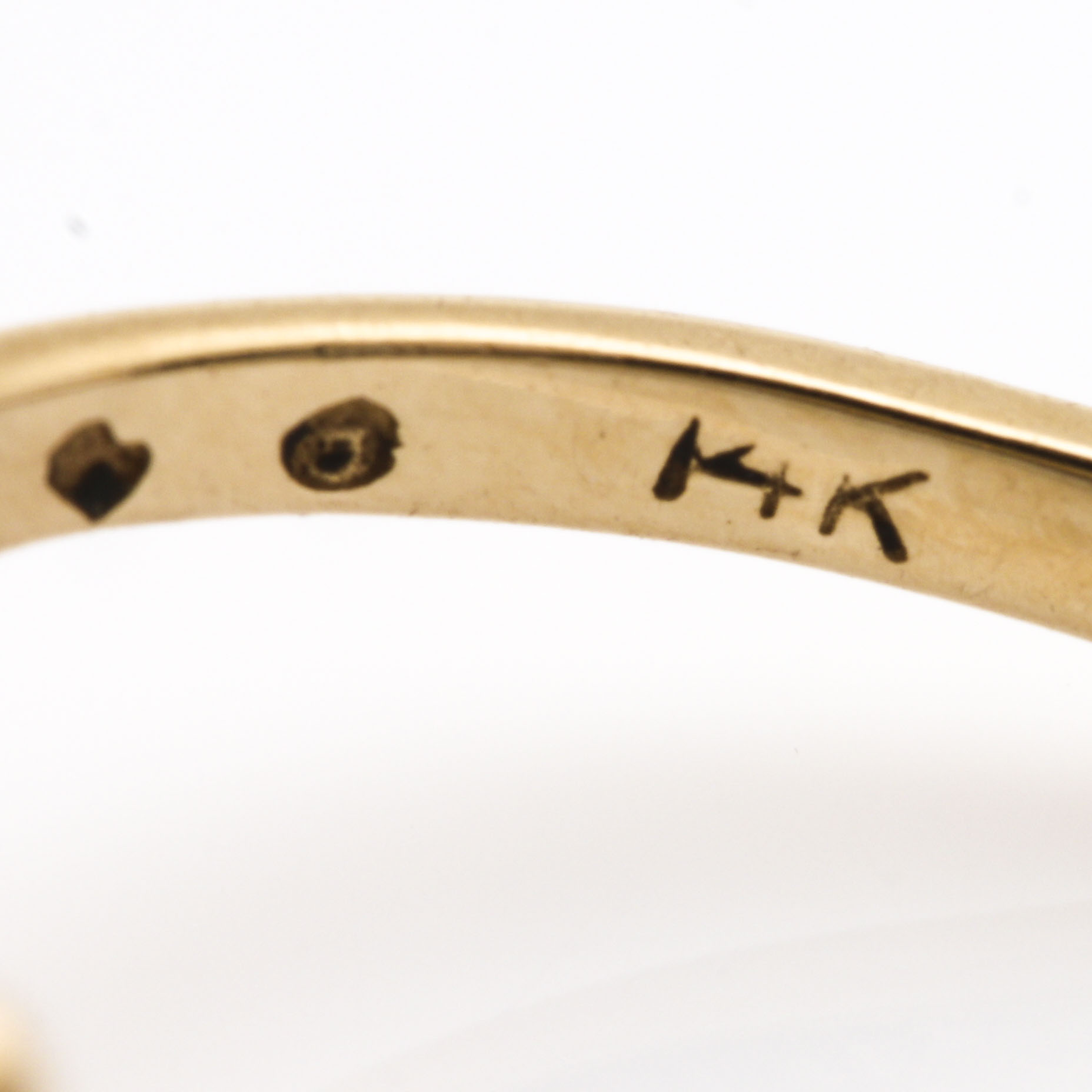 14K Yellow Gold Opal Ring