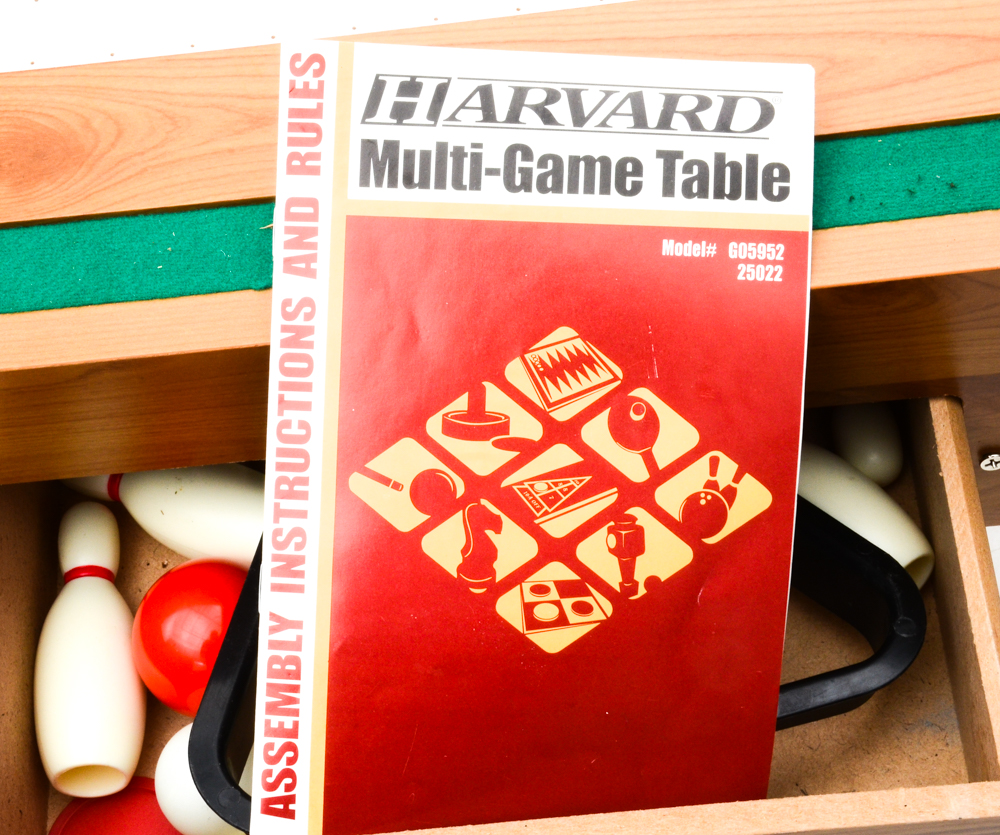 Harvard 9-In-1 Game Table