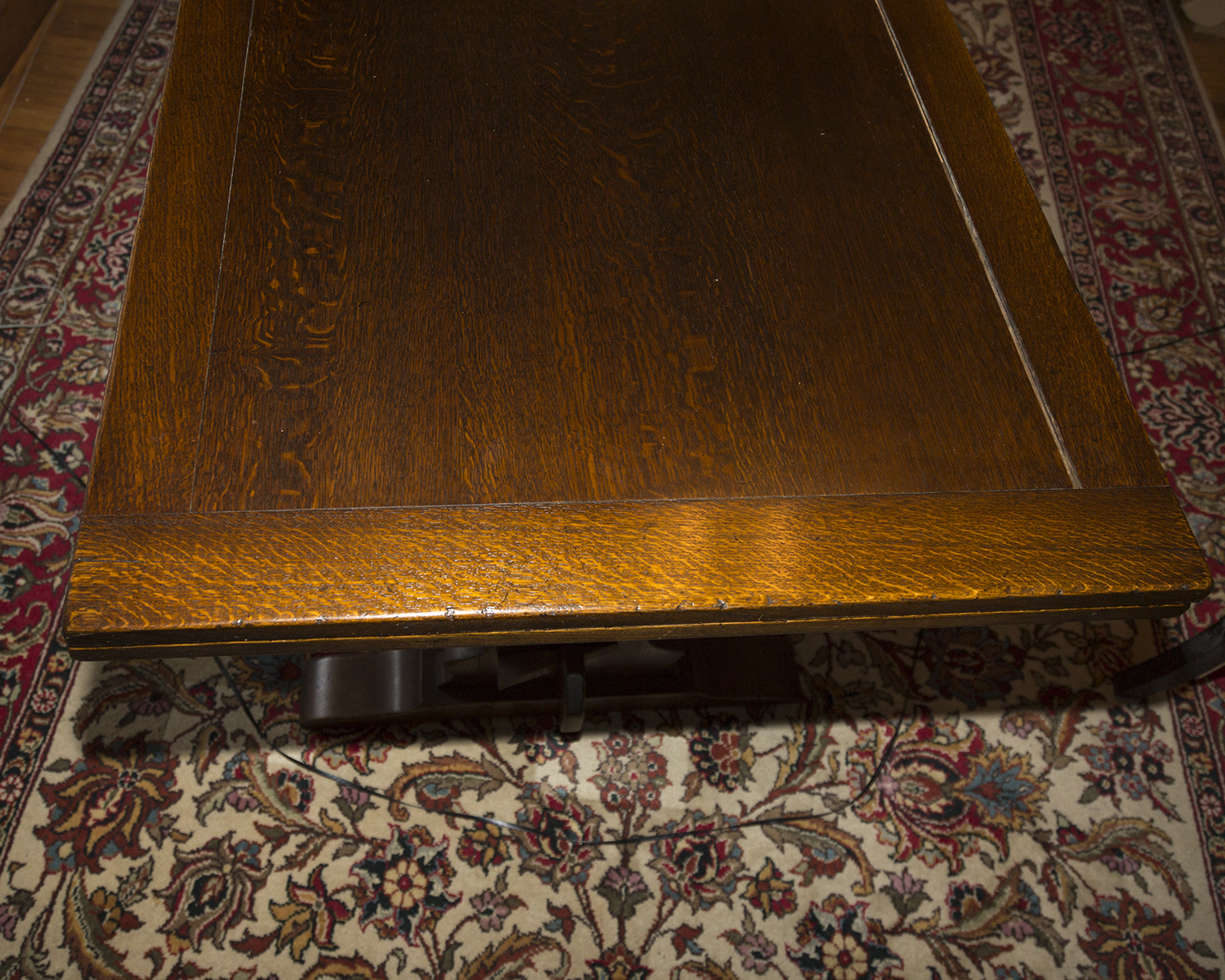 English Oak Expandable Pub Table