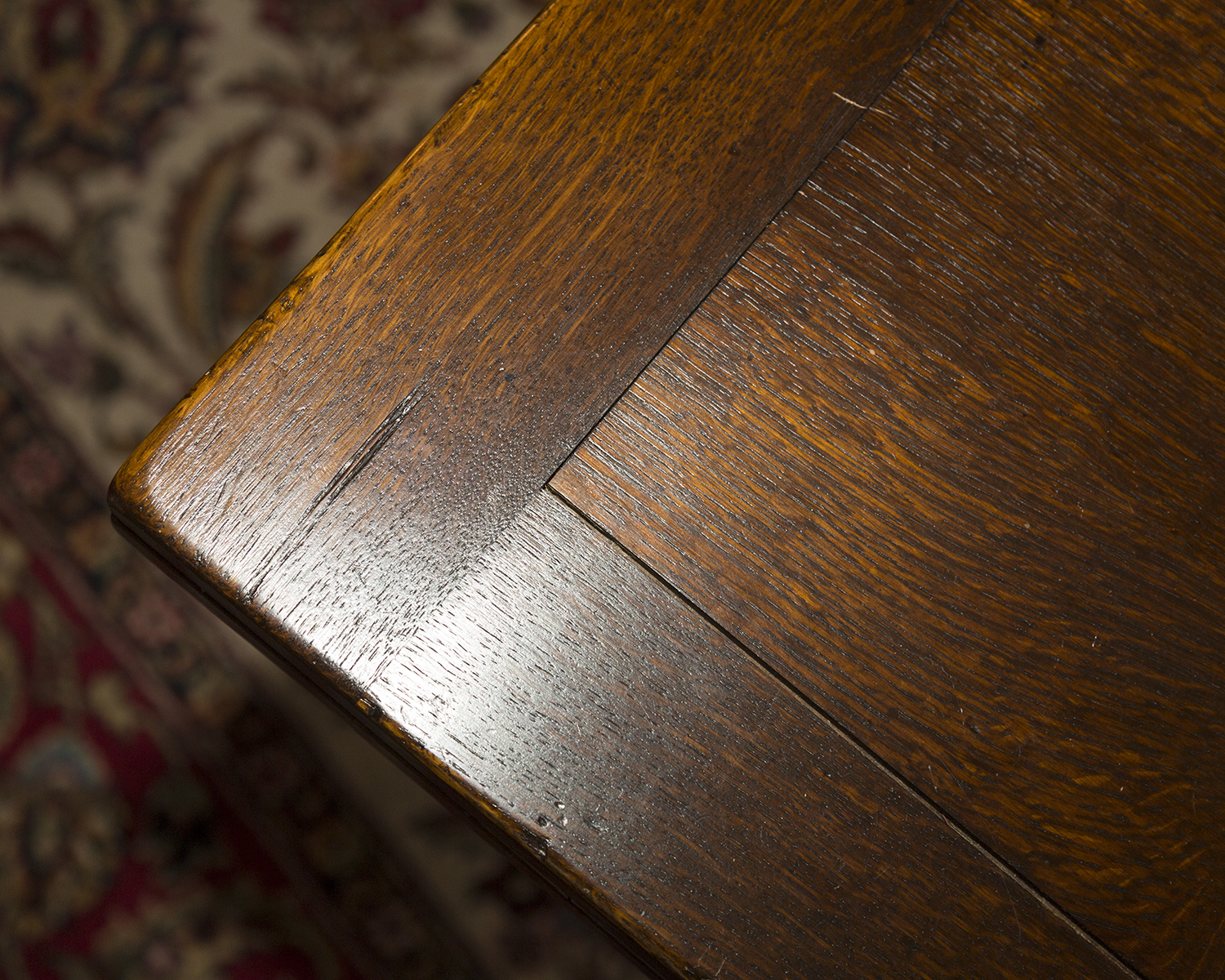 English Oak Expandable Pub Table