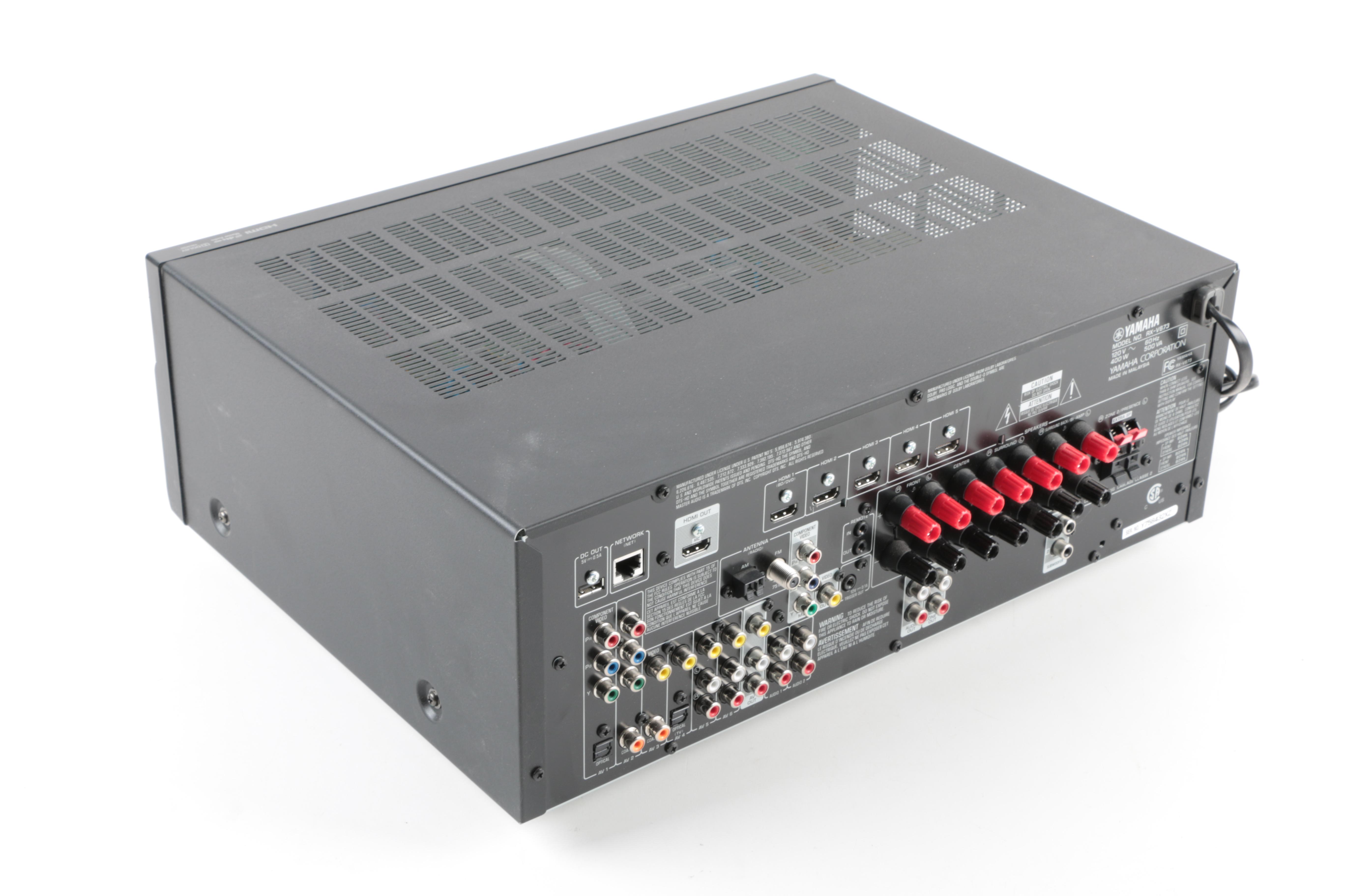 Yamaha Stereo AV Receiver and Niles Speaker Selection System