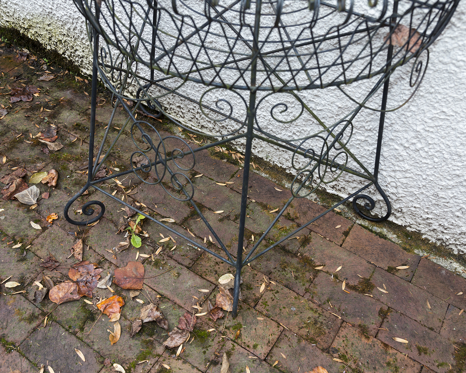 Victorian Style Tiered Iron Plant Stand