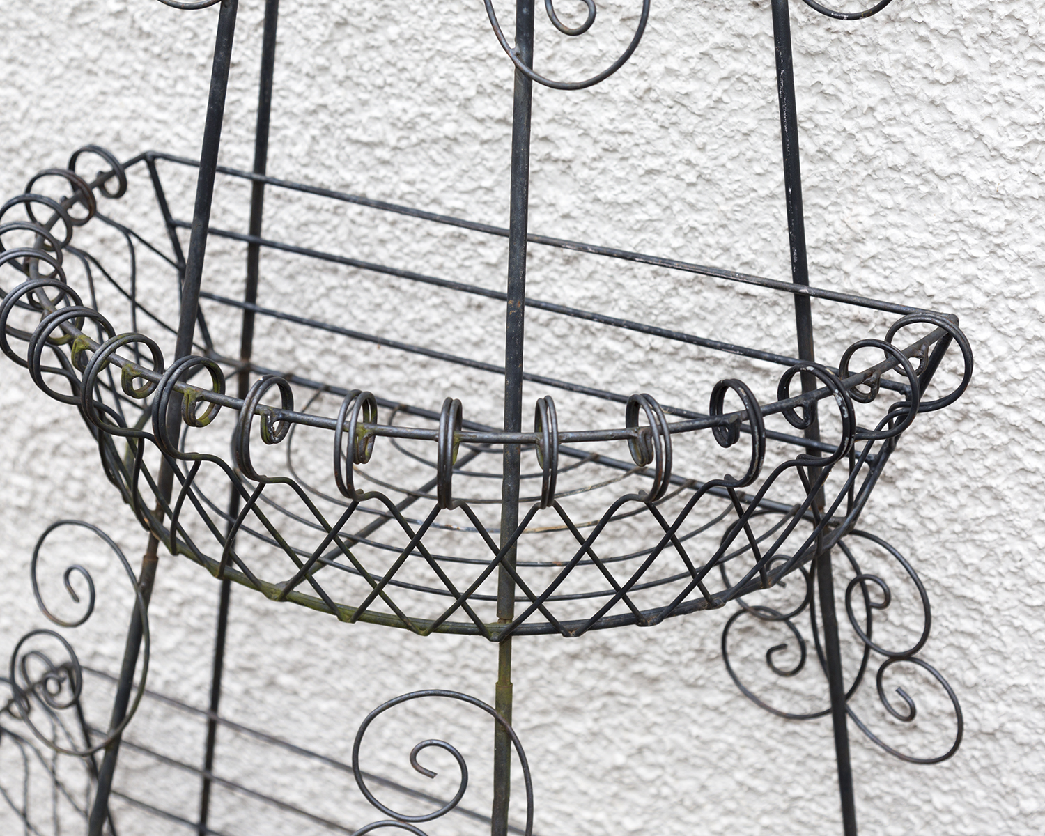 Victorian Style Tiered Iron Plant Stand