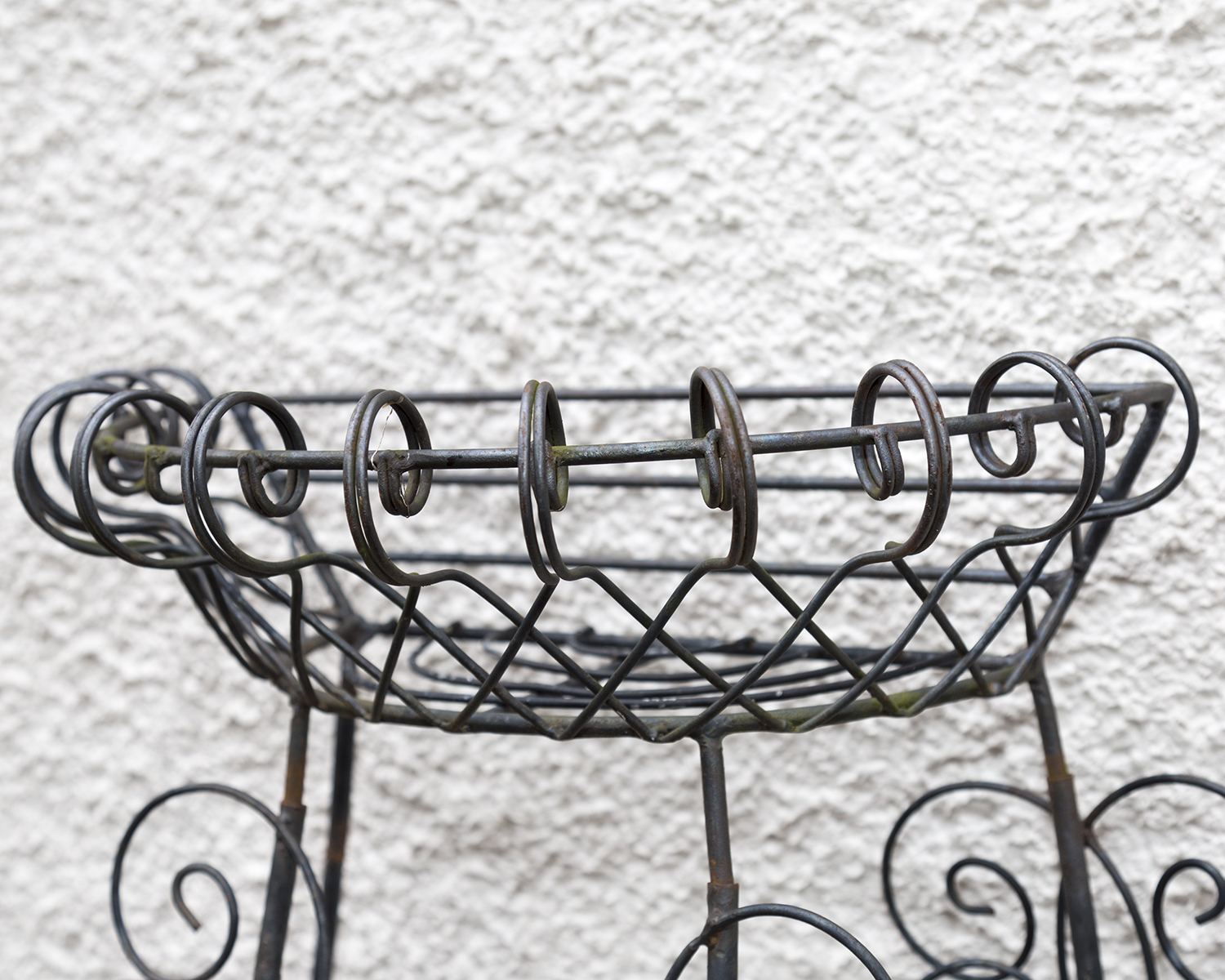 Victorian Style Tiered Iron Plant Stand