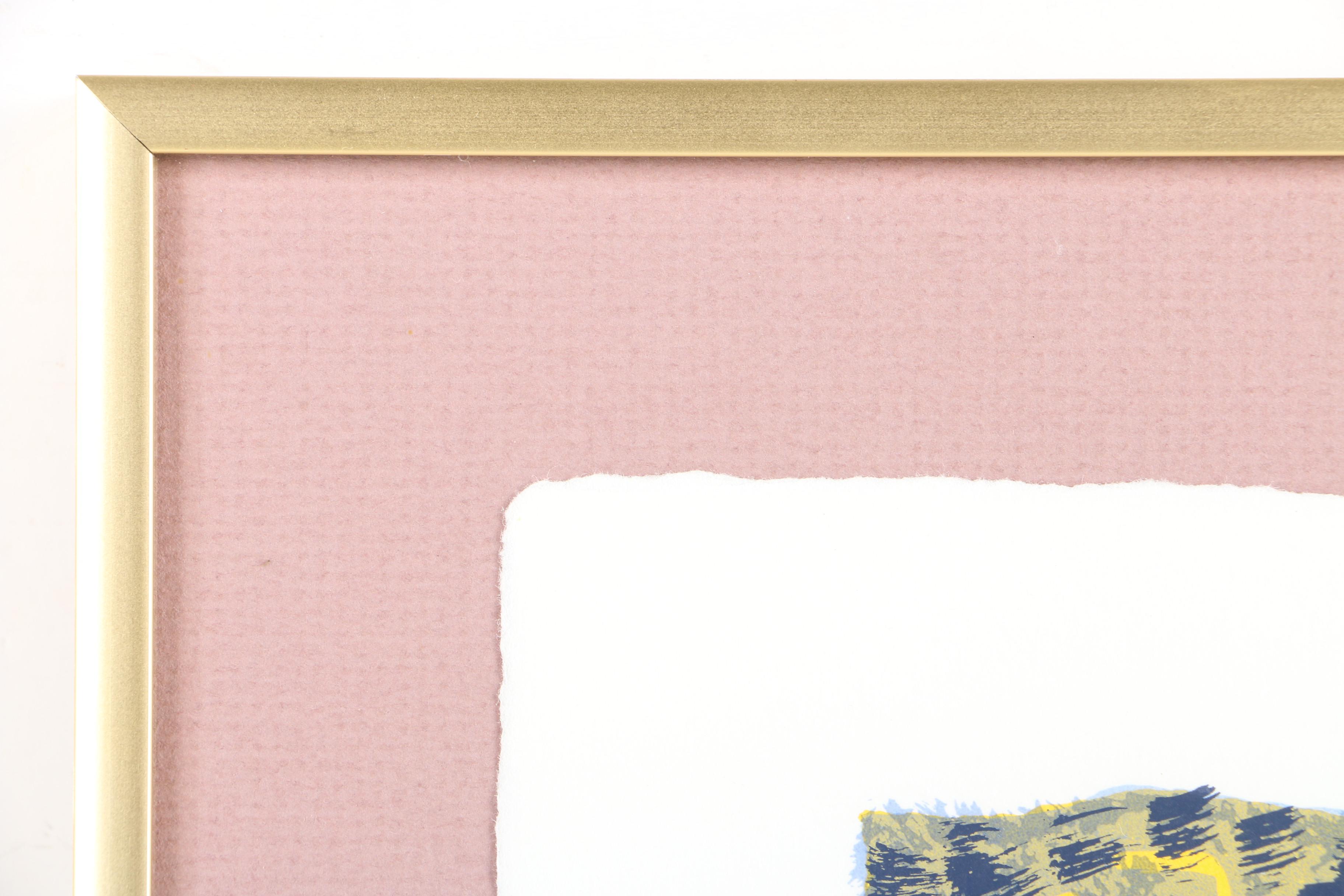 Yves Harrison Limited Edition Serigraph "Et Les Petits Anges Sont Arrivés"