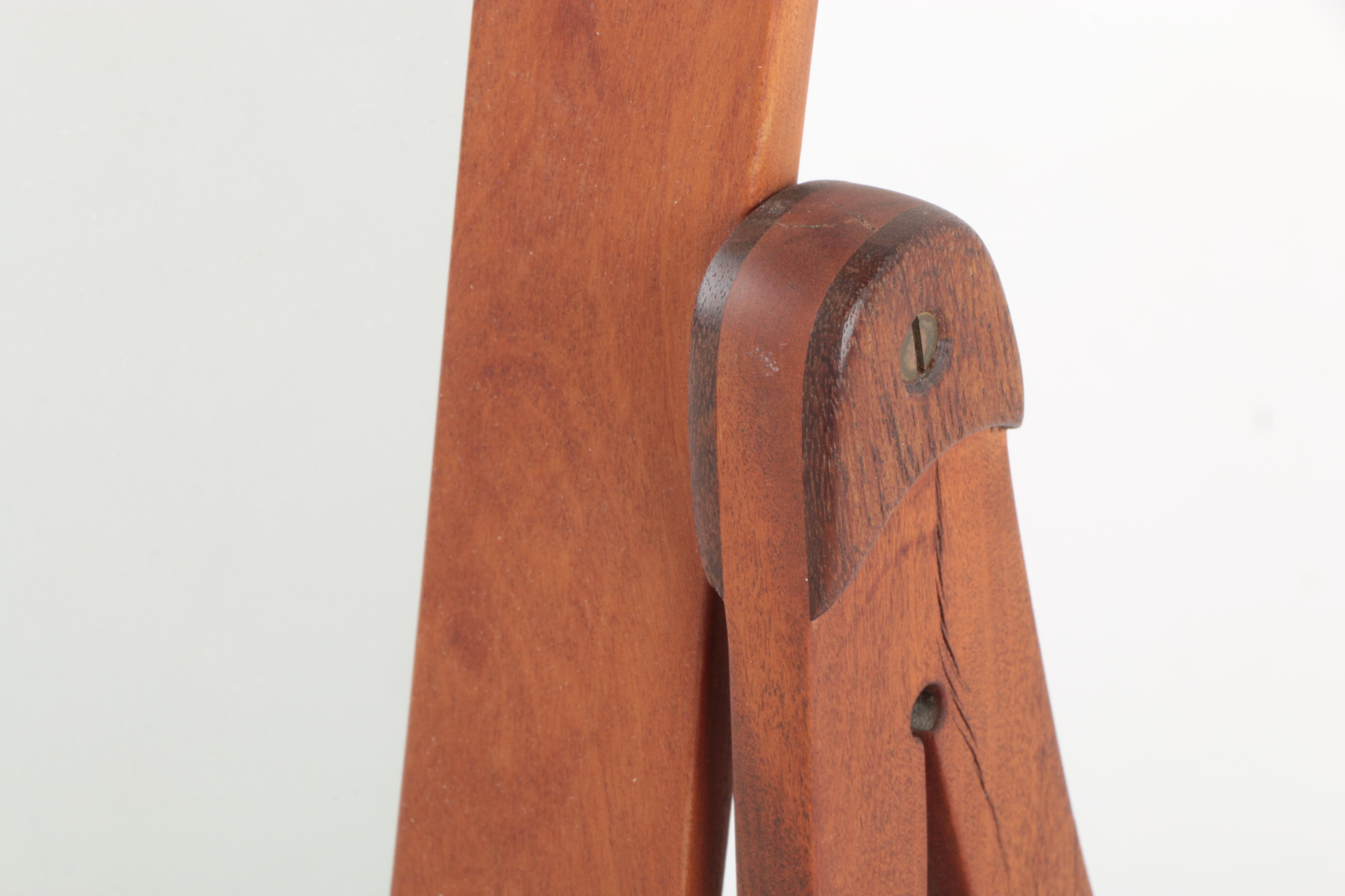 Standing Wood Framed Vanity Mirror