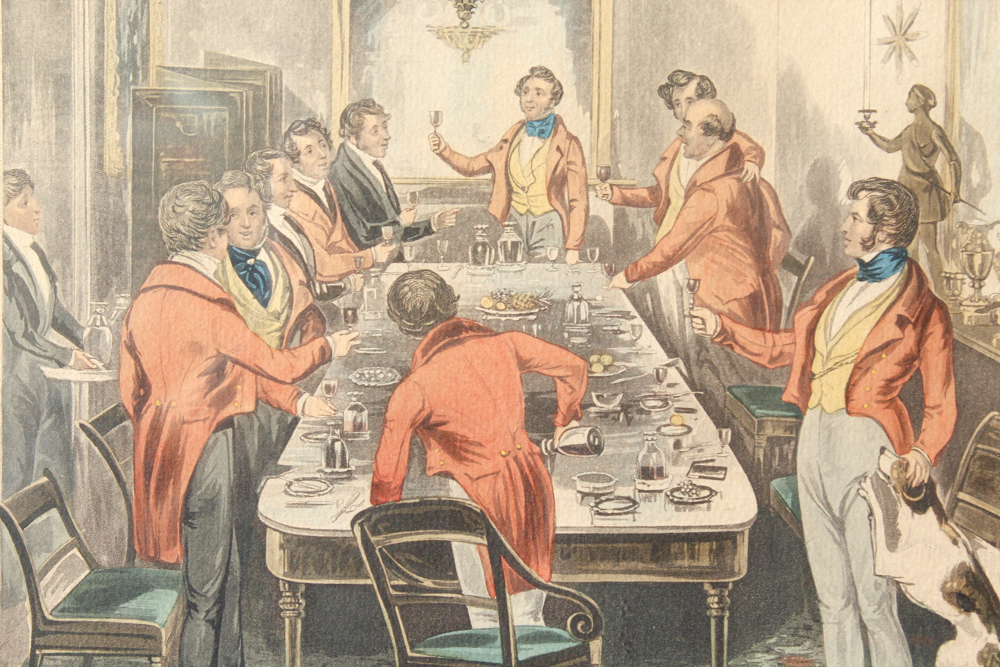 Offset Lithograph "The Royal Fox Hunters"