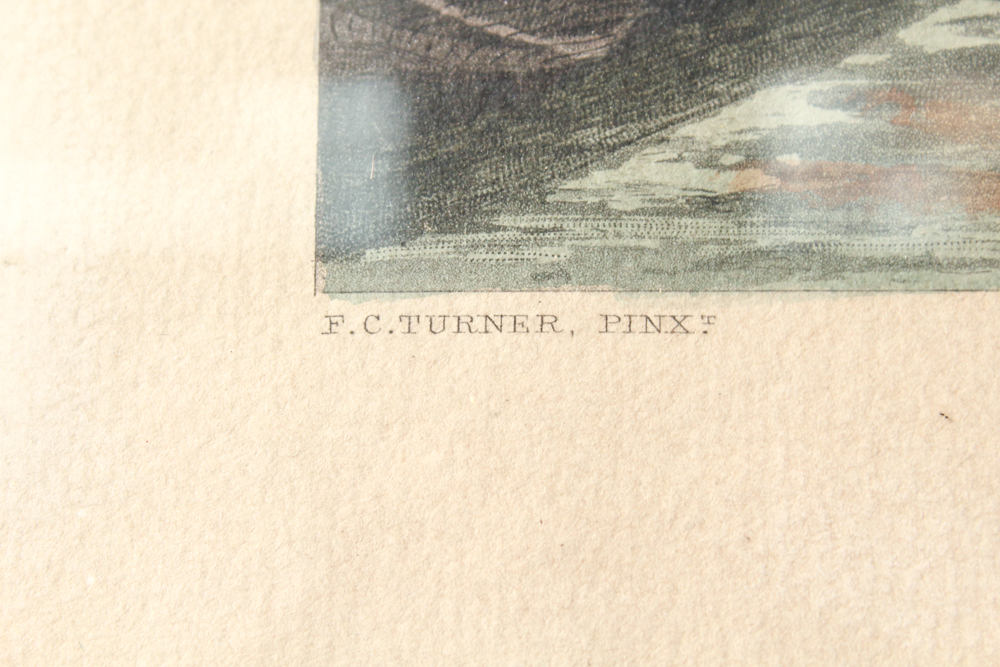 Offset Lithograph "The Royal Fox Hunters"