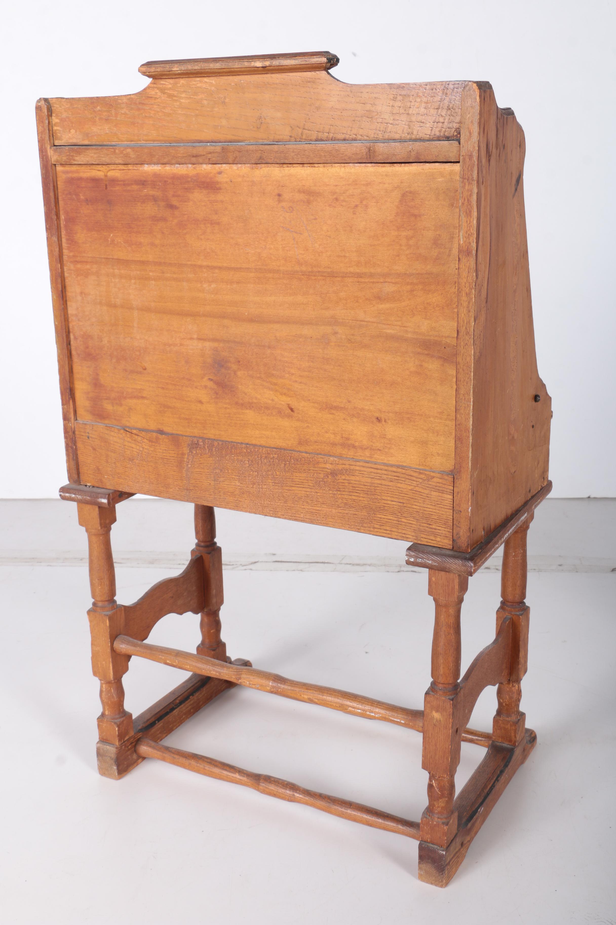 Antique Child's Writing Desk and Chair