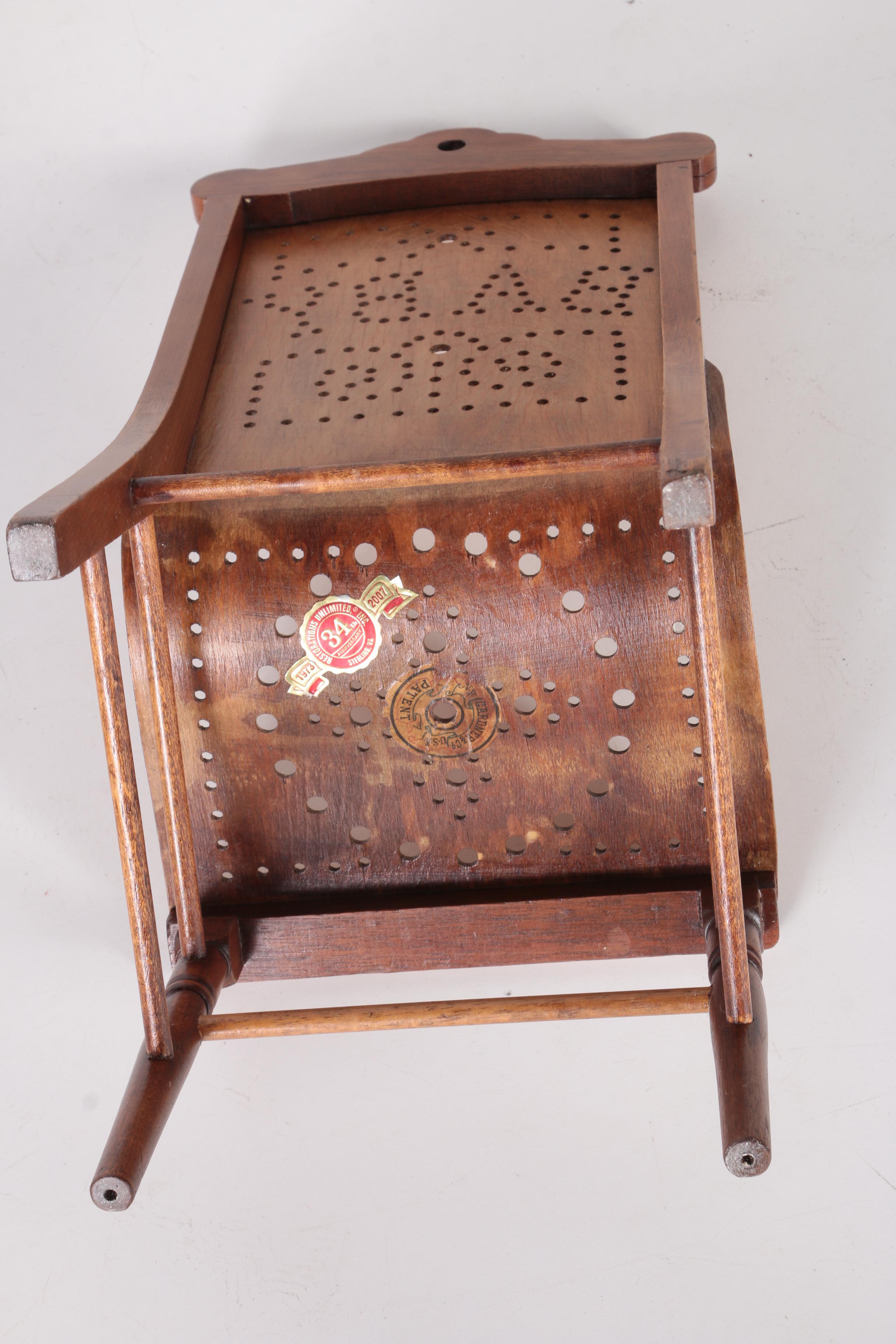 Antique Child's Writing Desk and Chair