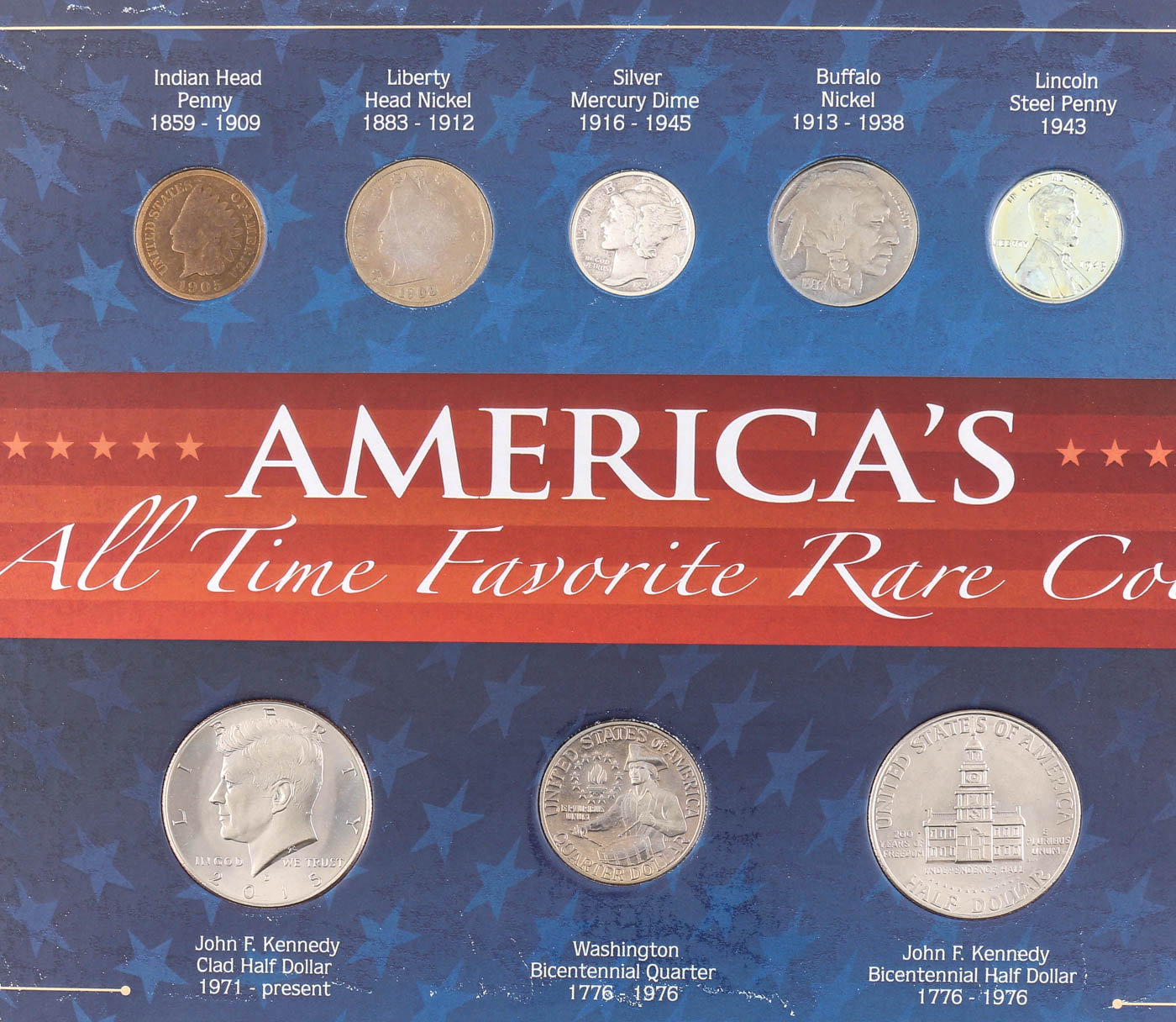 "America's All Time Favorite Rare Coins" Set
