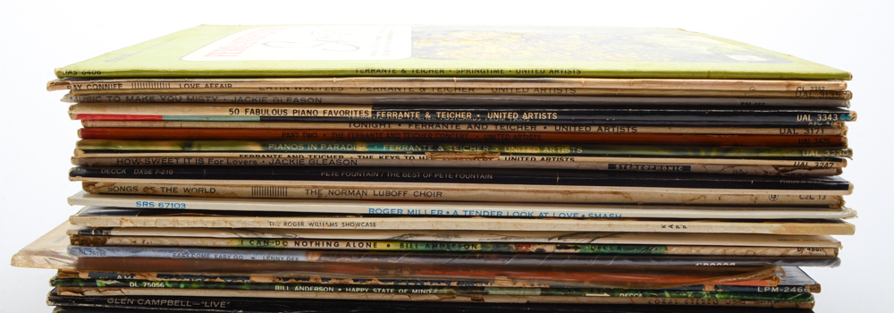 Vintage Collection of 1960's Easy Listening LPs