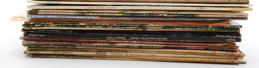 Vintage Collection of 1960's Easy Listening LPs
