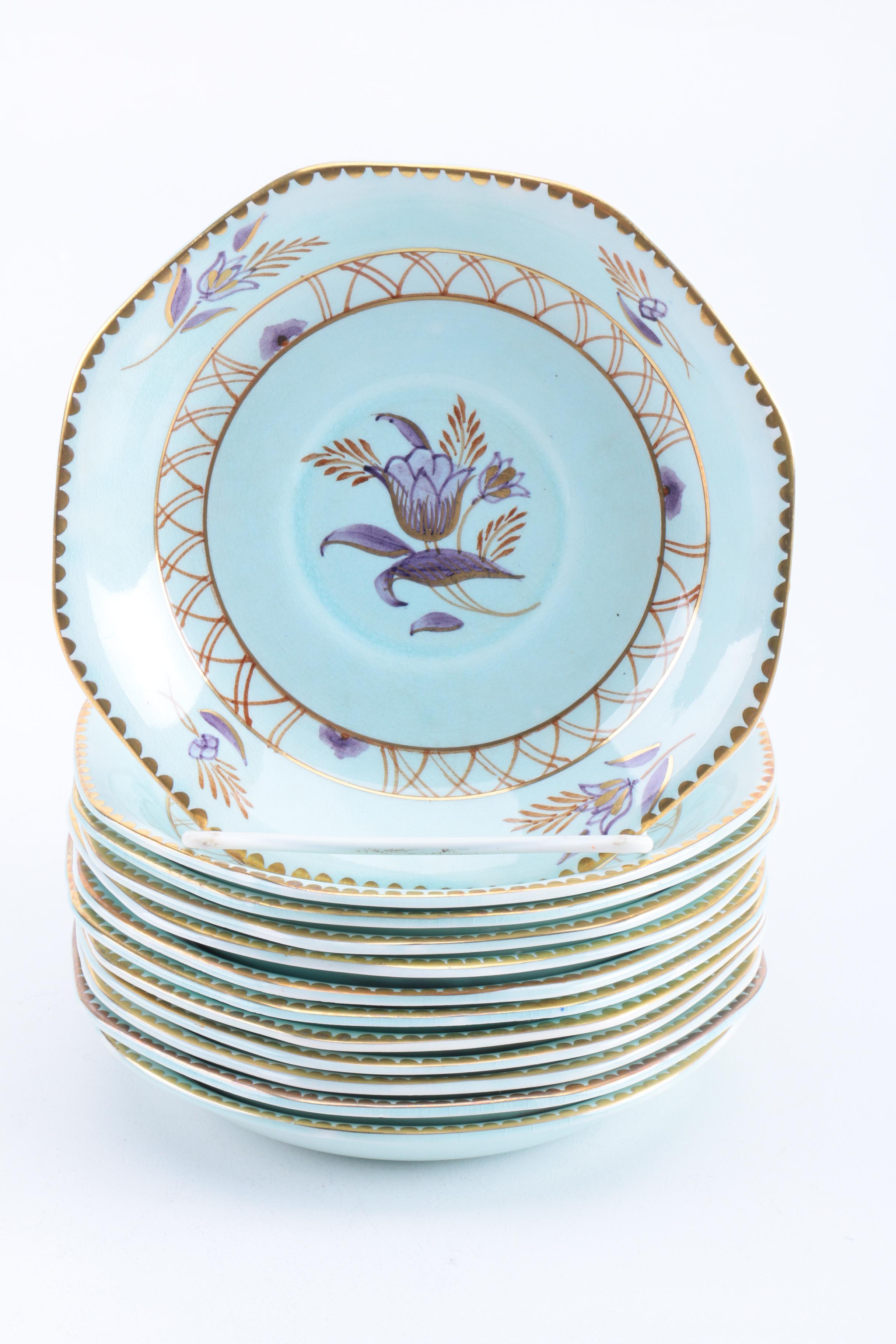 Vintage Adams "Regent" Ironstone Calyx Ware Tea Set